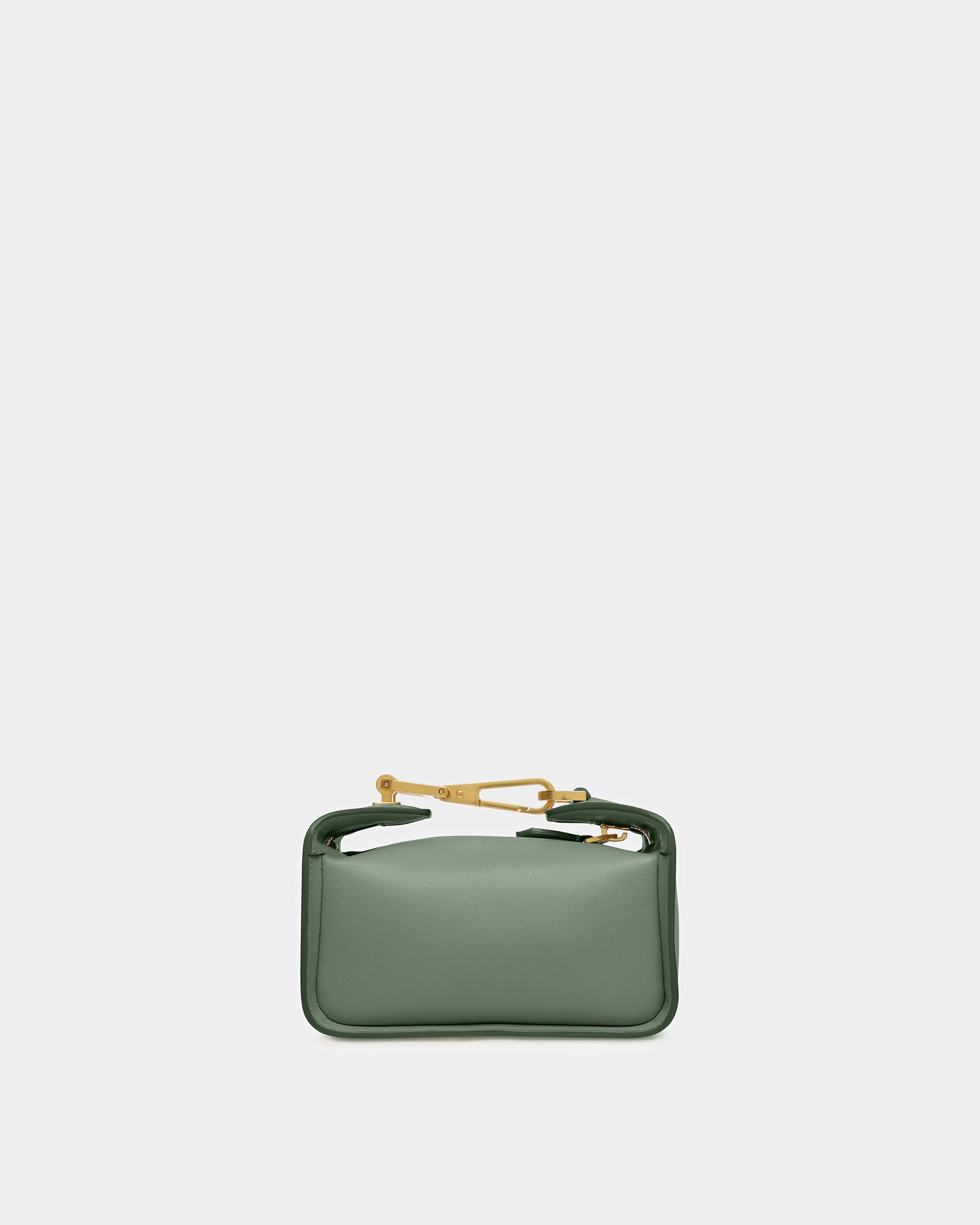 B-Hook XS Mini Sac En Cuir Vert Sauge - Femme - Bally - 02