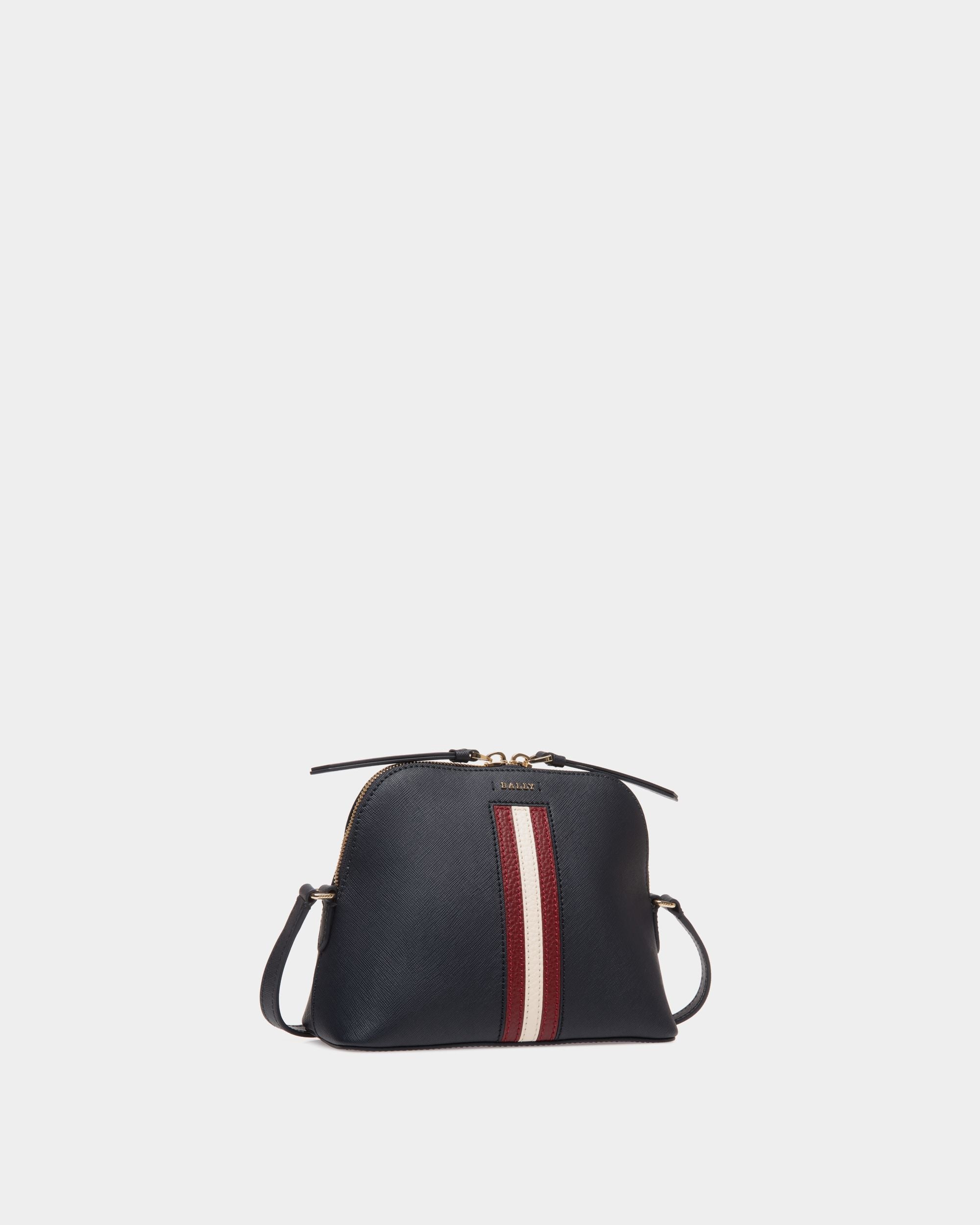 Minibag In Blue Bovine Split - Women's - Bally - 03