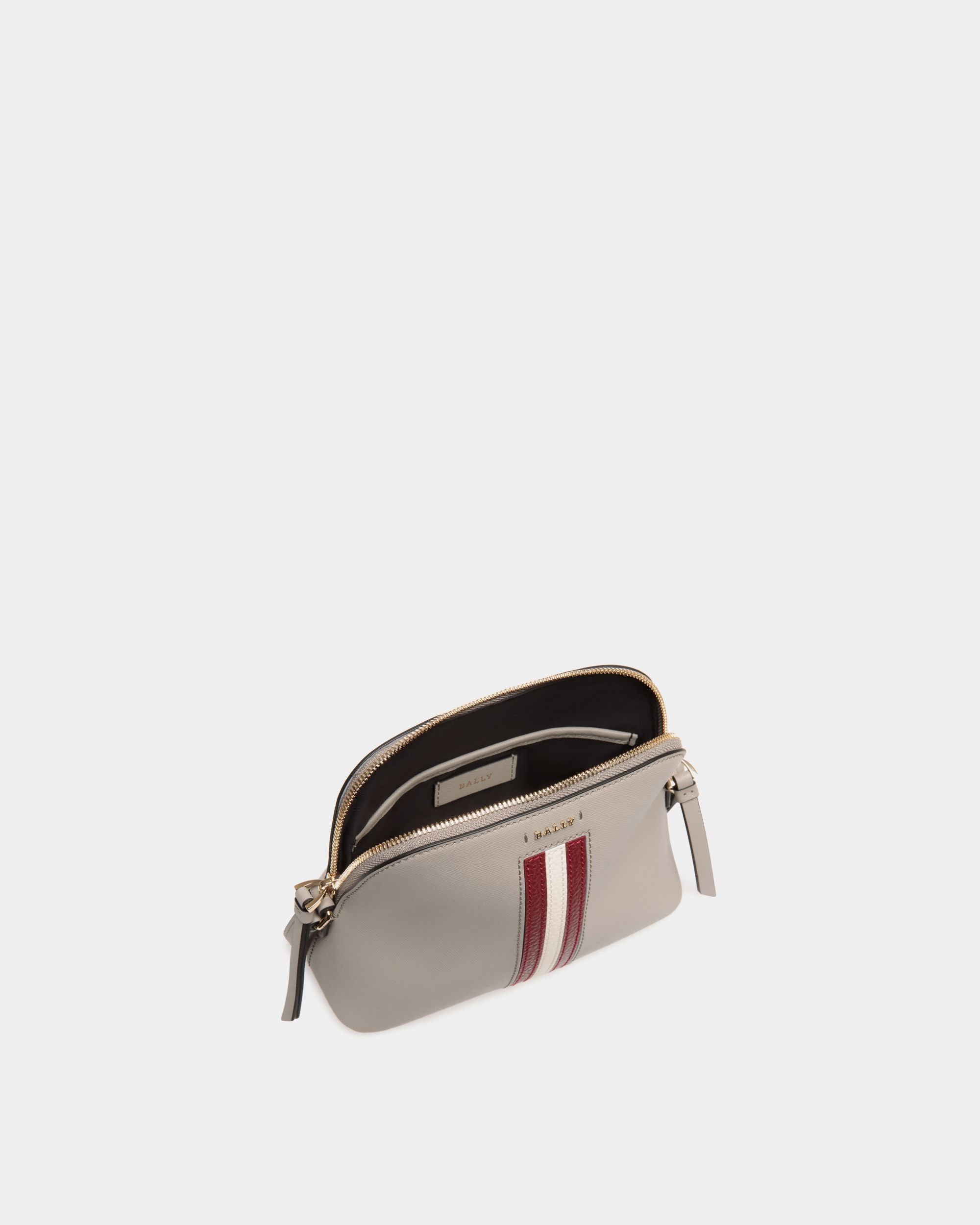 Minibag In Grey Bovine Split - Women's - Bally - 04