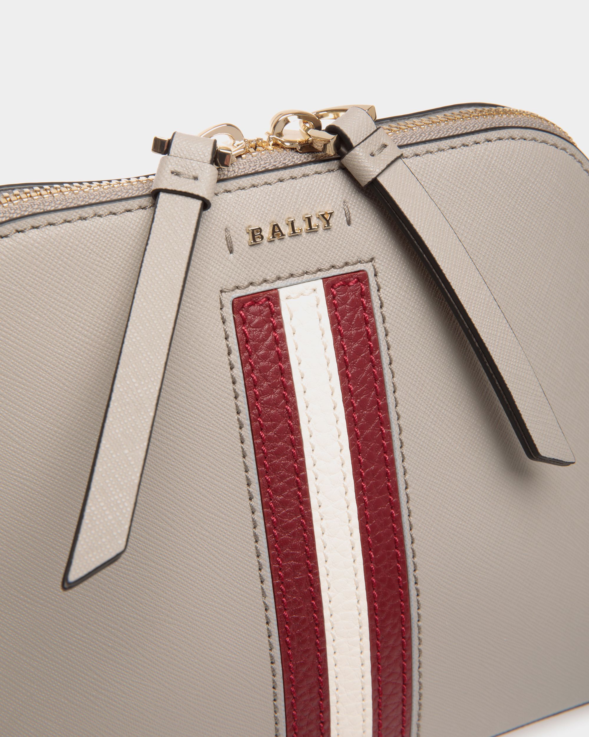 Minibag In Grey Bovine Split - Women's - Bally - 05