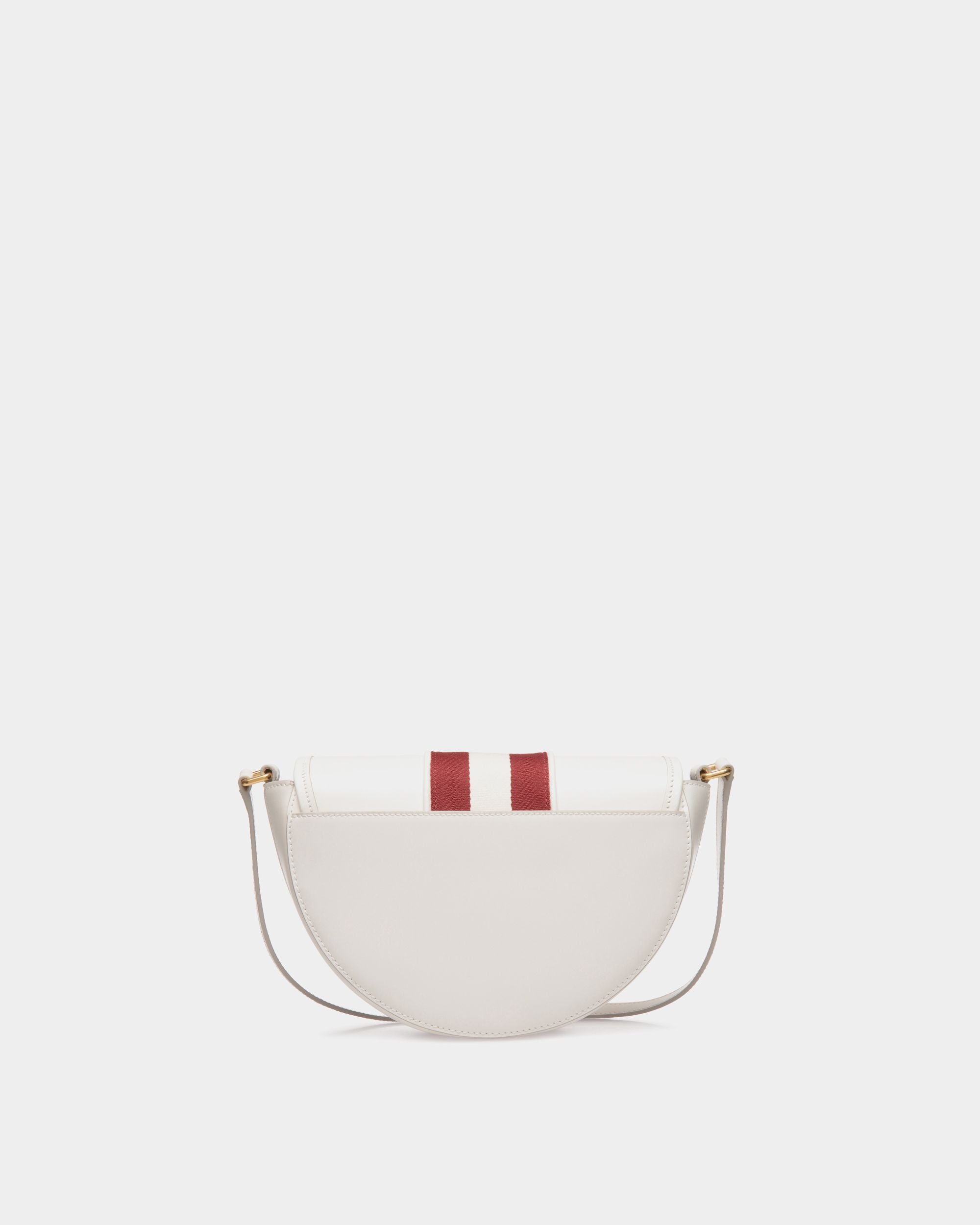 Signature Minibag In White  Leather - Femme - Bally - 02