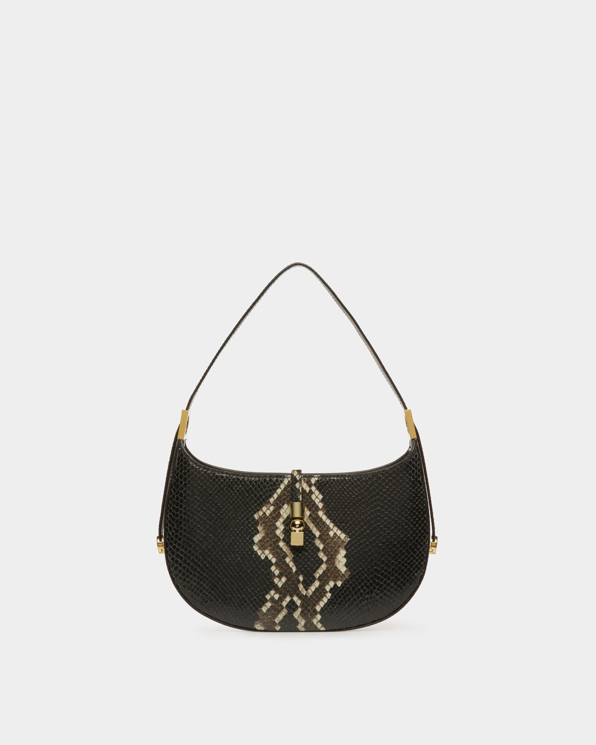 Block Schultertasche Mit Python-Print - Damen - Bally - 01