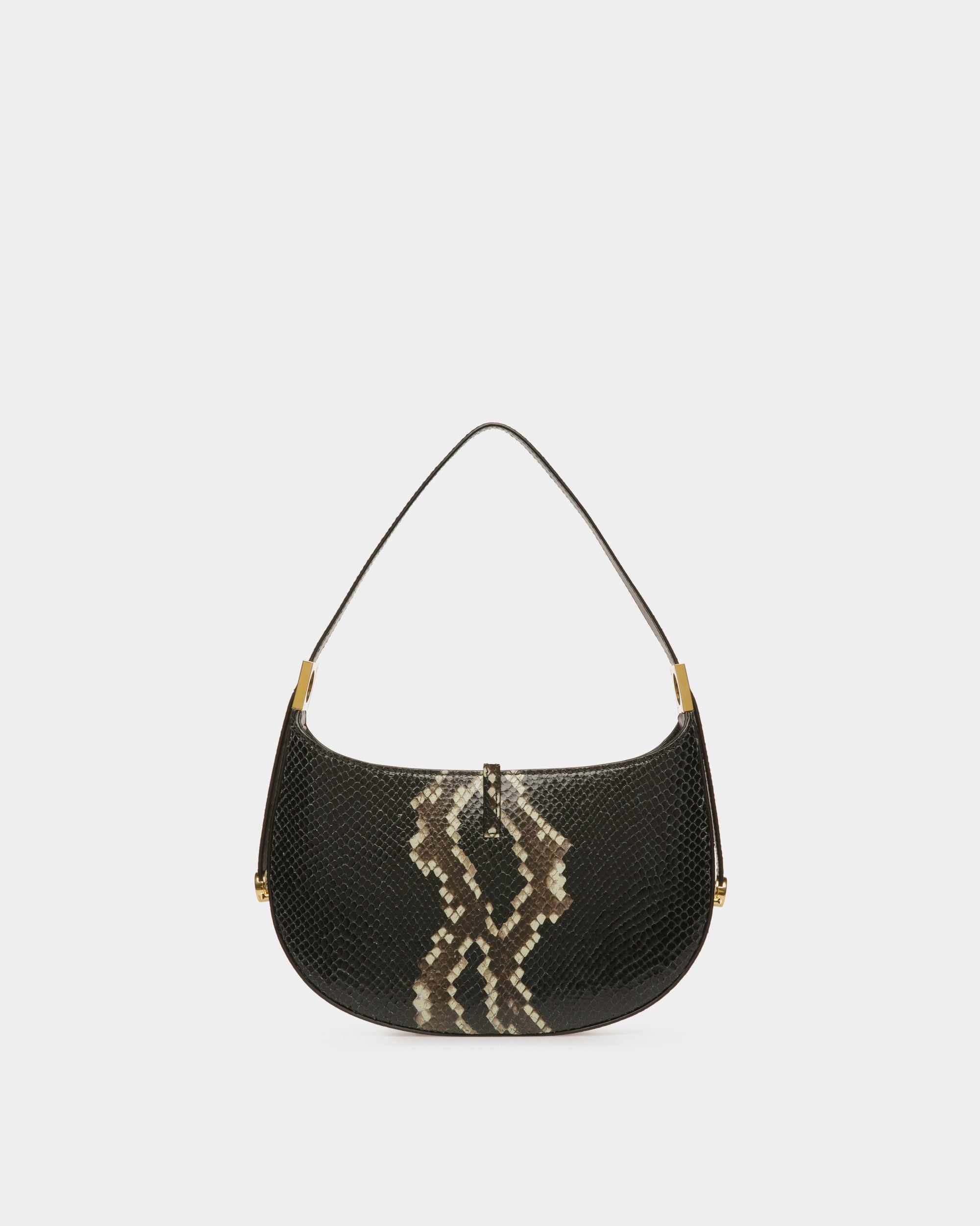 Block Schultertasche Mit Python-Print - Damen - Bally - 03