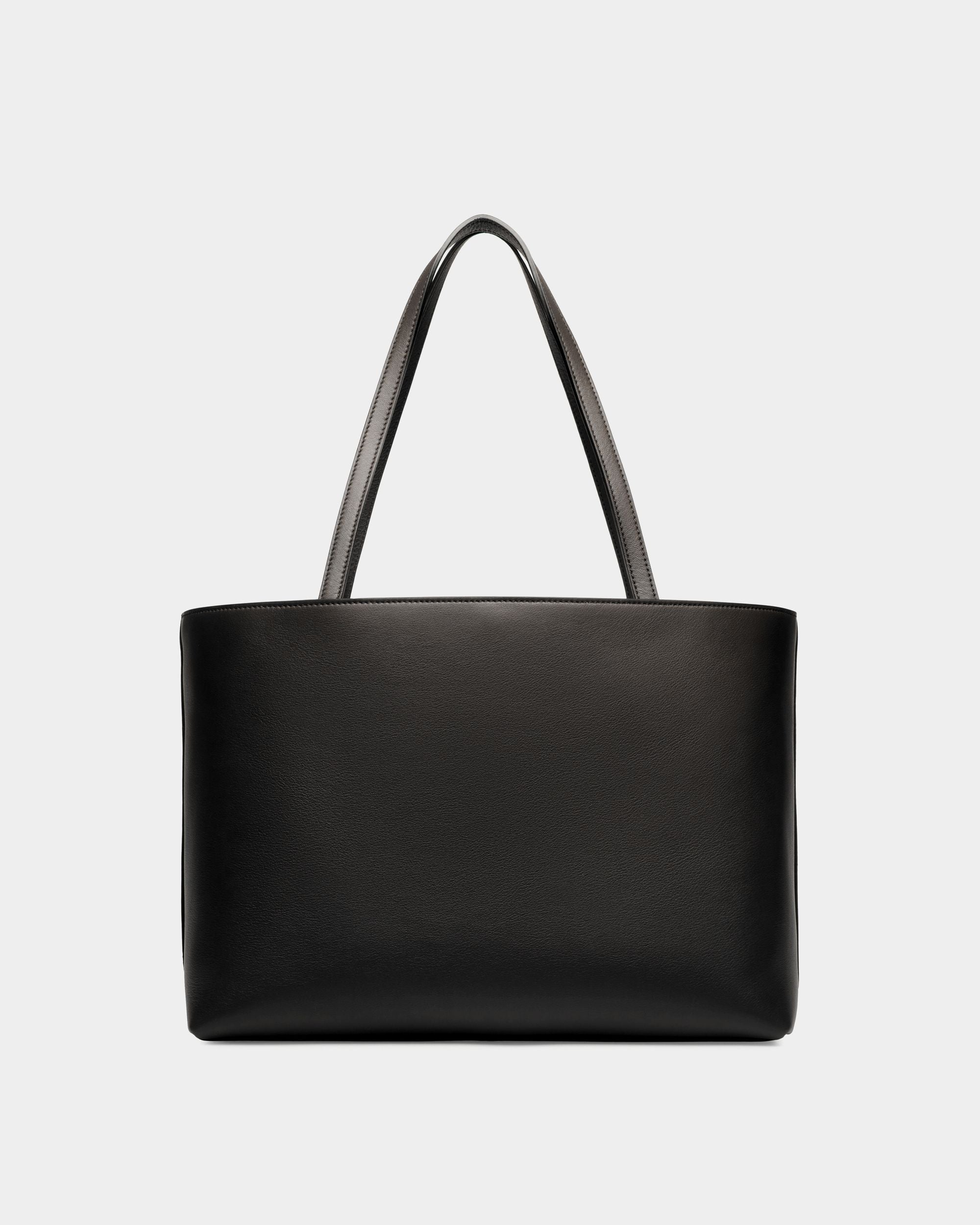 Tote Bag Bally Spell In Pelle Nera - Donna - Bally - 02