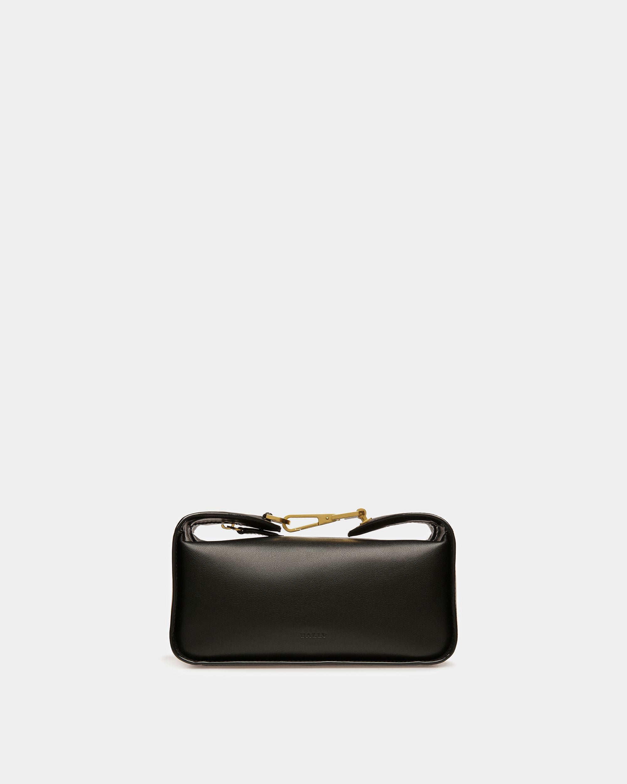 B-Hook Schultertasche Aus Leder In Schwarz - Damen - Bally - 01