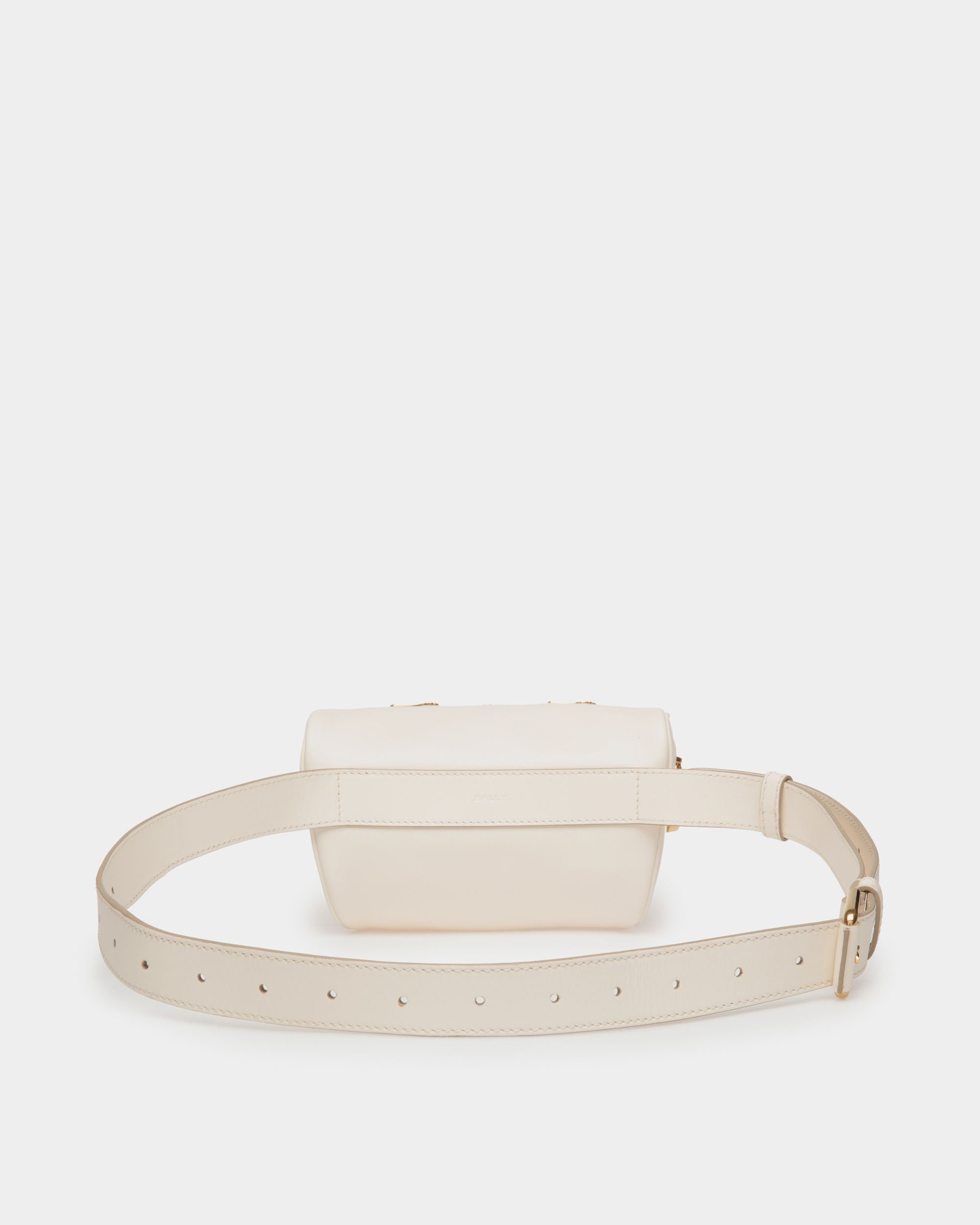 Mountain Gürteltasche Aus Weißem Leder - Damen - Bally - 03