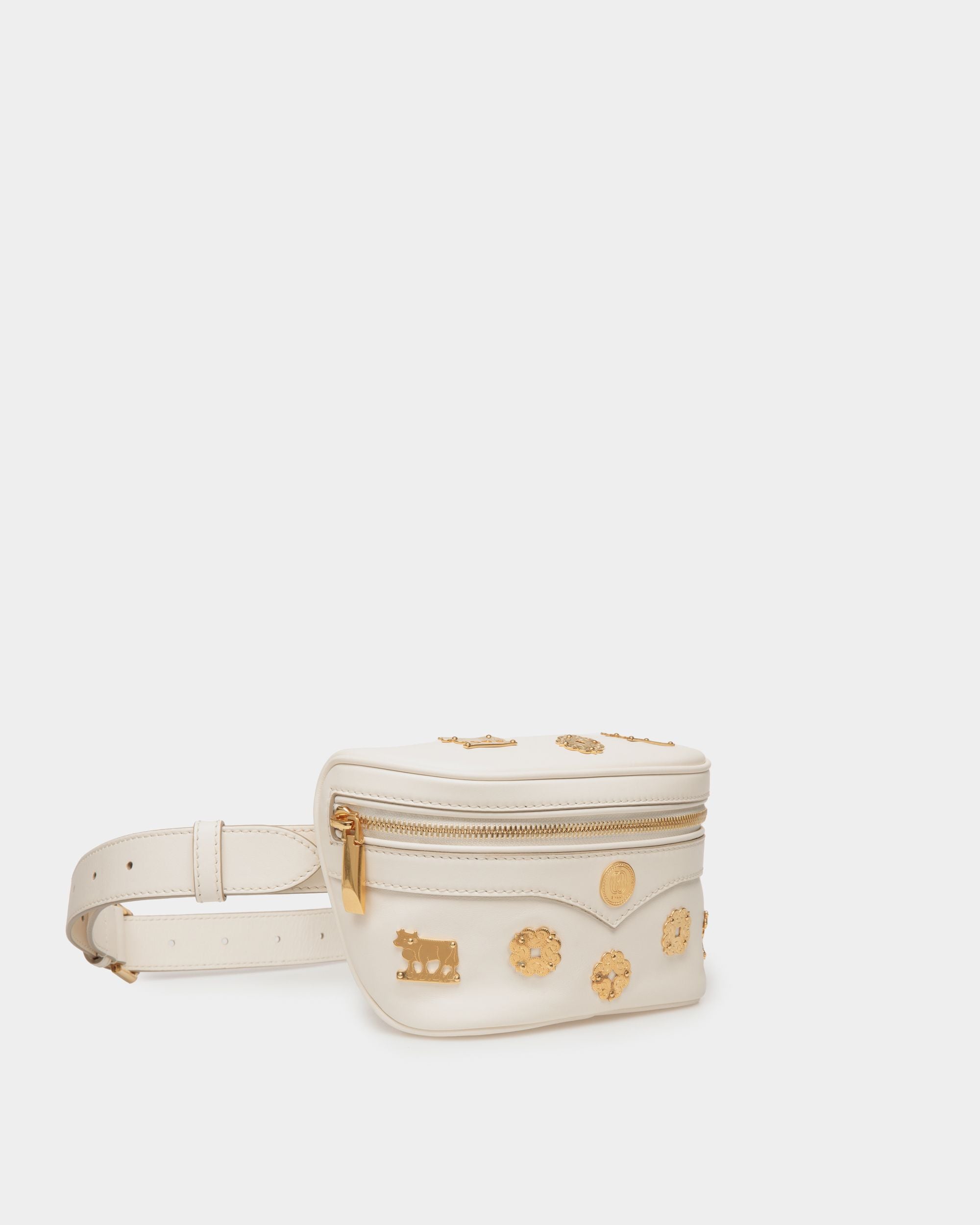 Mountain Gürteltasche Aus Weißem Leder - Damen - Bally - 04