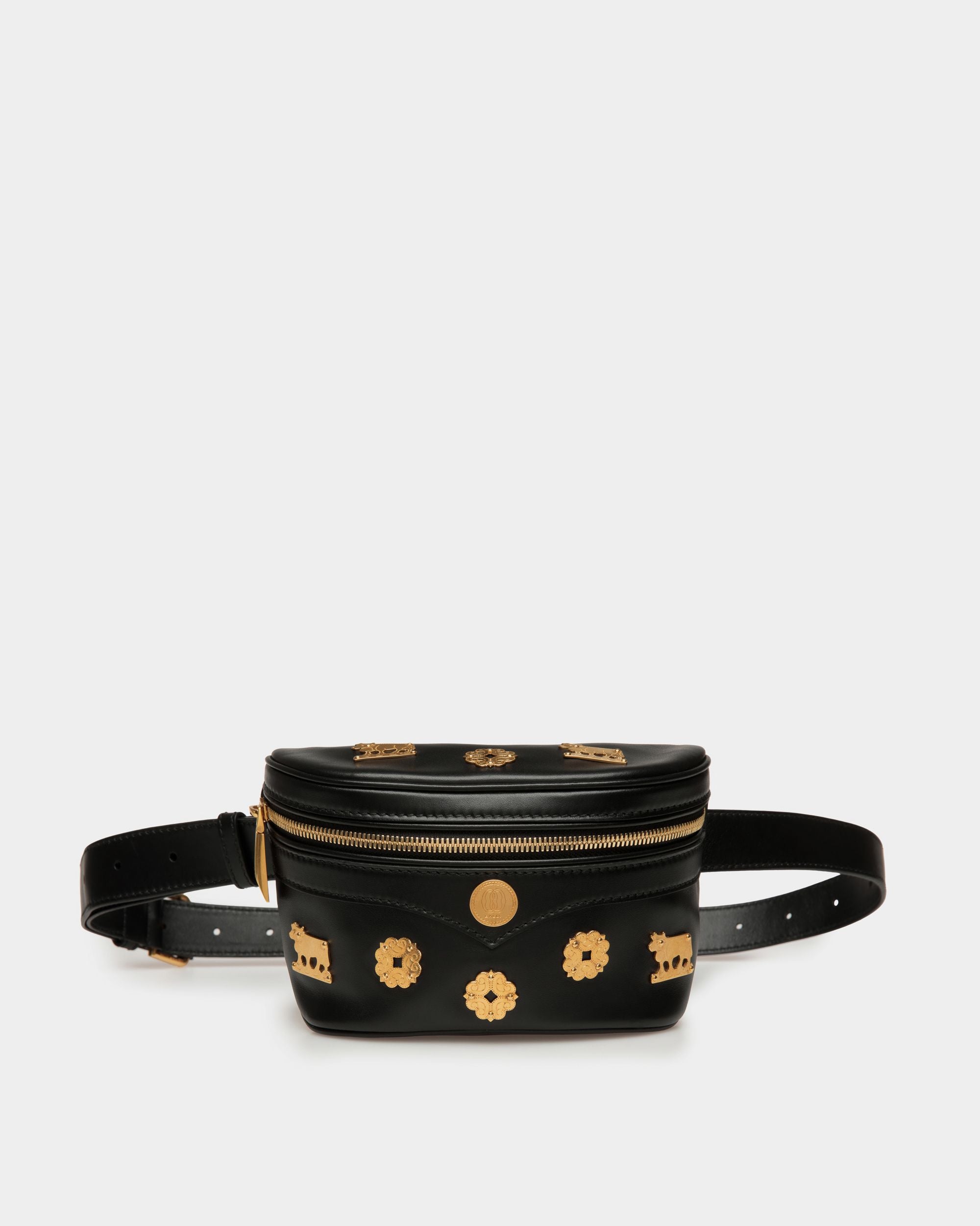 Mountain Gürteltasche Aus Schwarzem Leder - Damen - Bally - 01