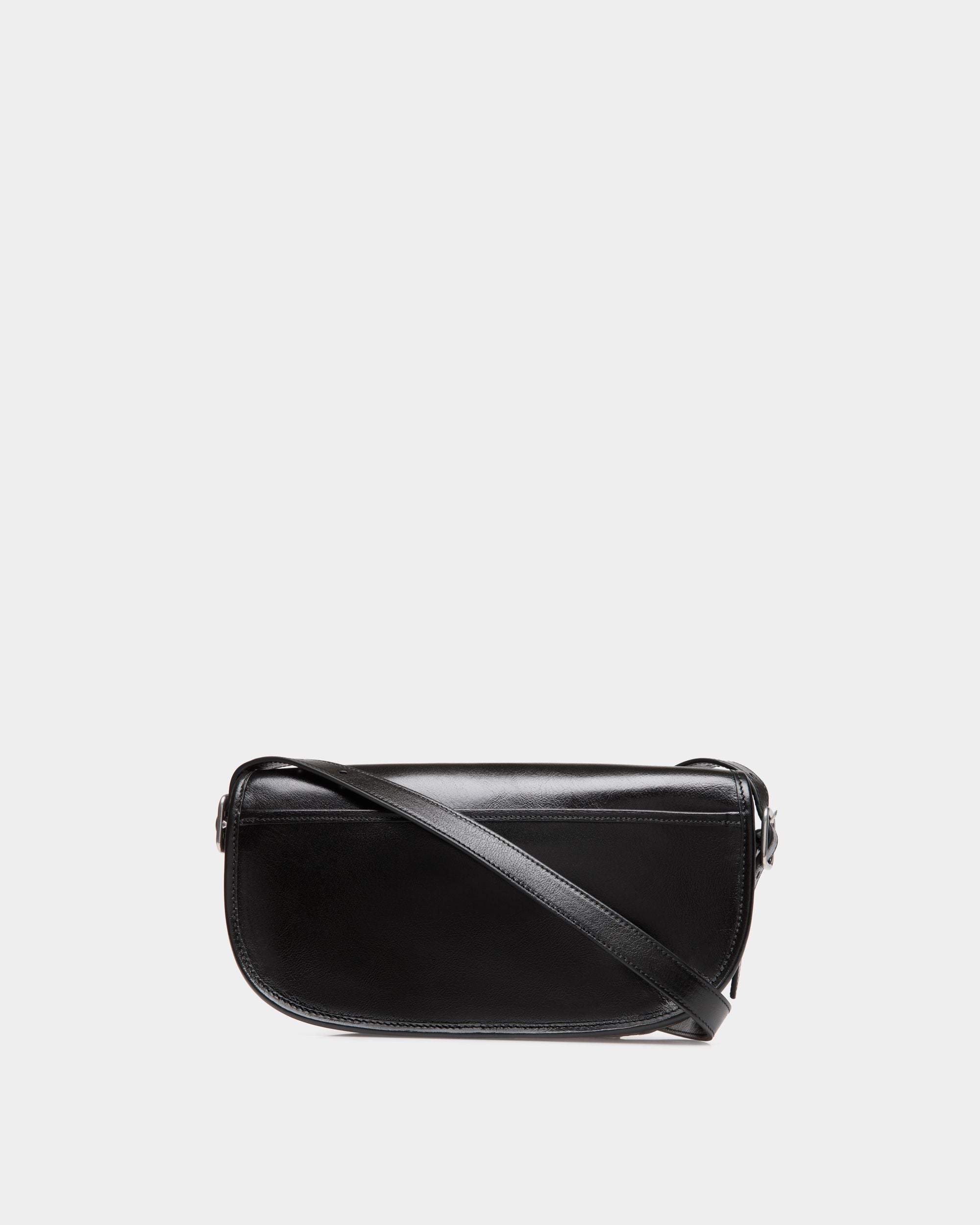 Beckett Crossbody Bag in Black Leather - Women's - Bally - 03