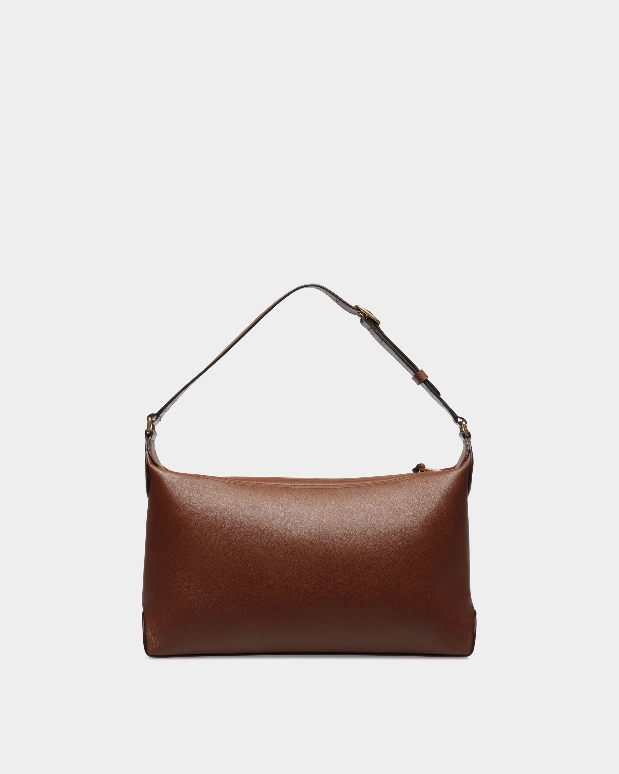 Queen Hobo-Tasche Lune Aus Leder In Braun - Donna - Bally - 03
