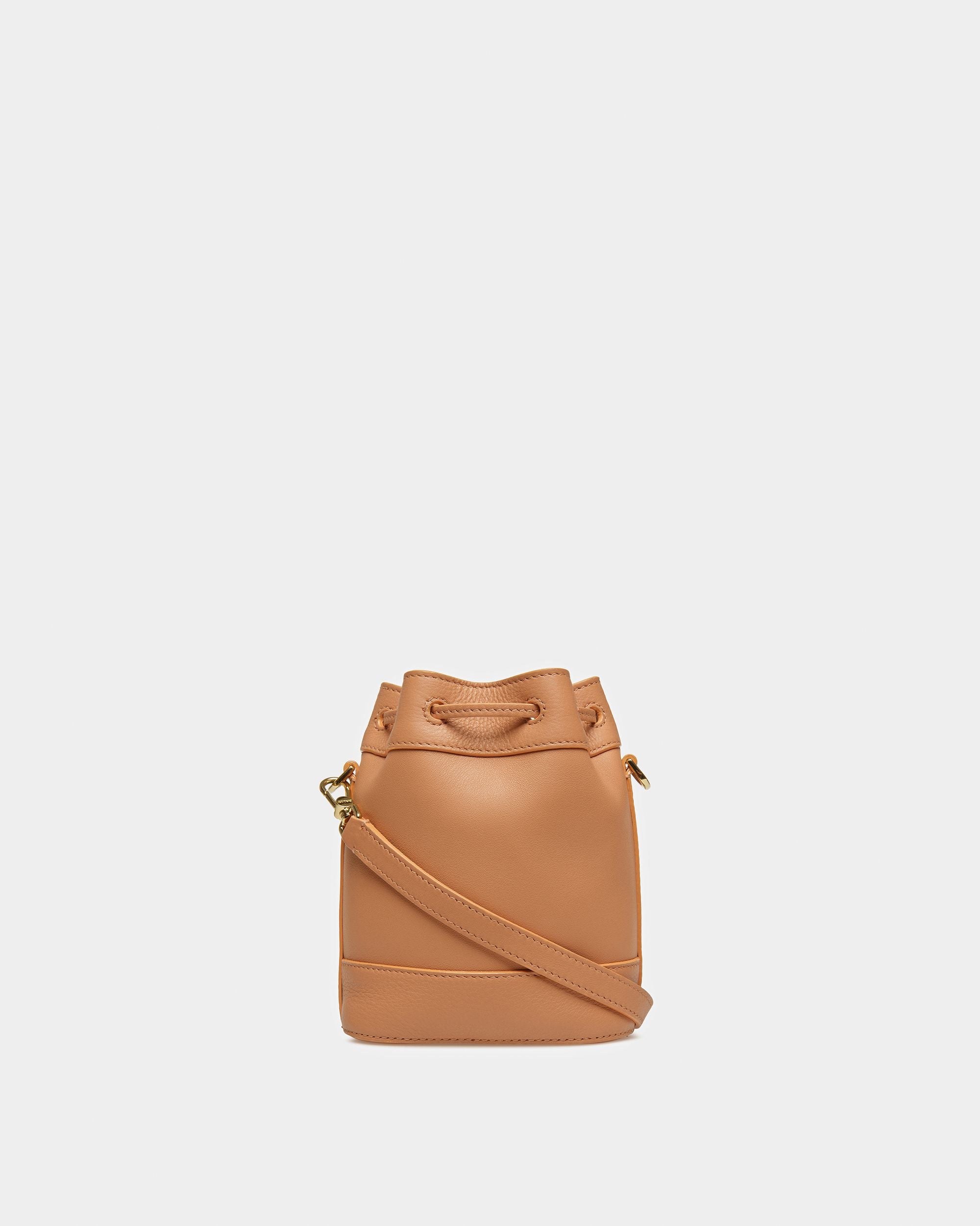 Cleoh Xs Beuteltasche Aus Leder In Pfirsich - Damen - Bally - 02