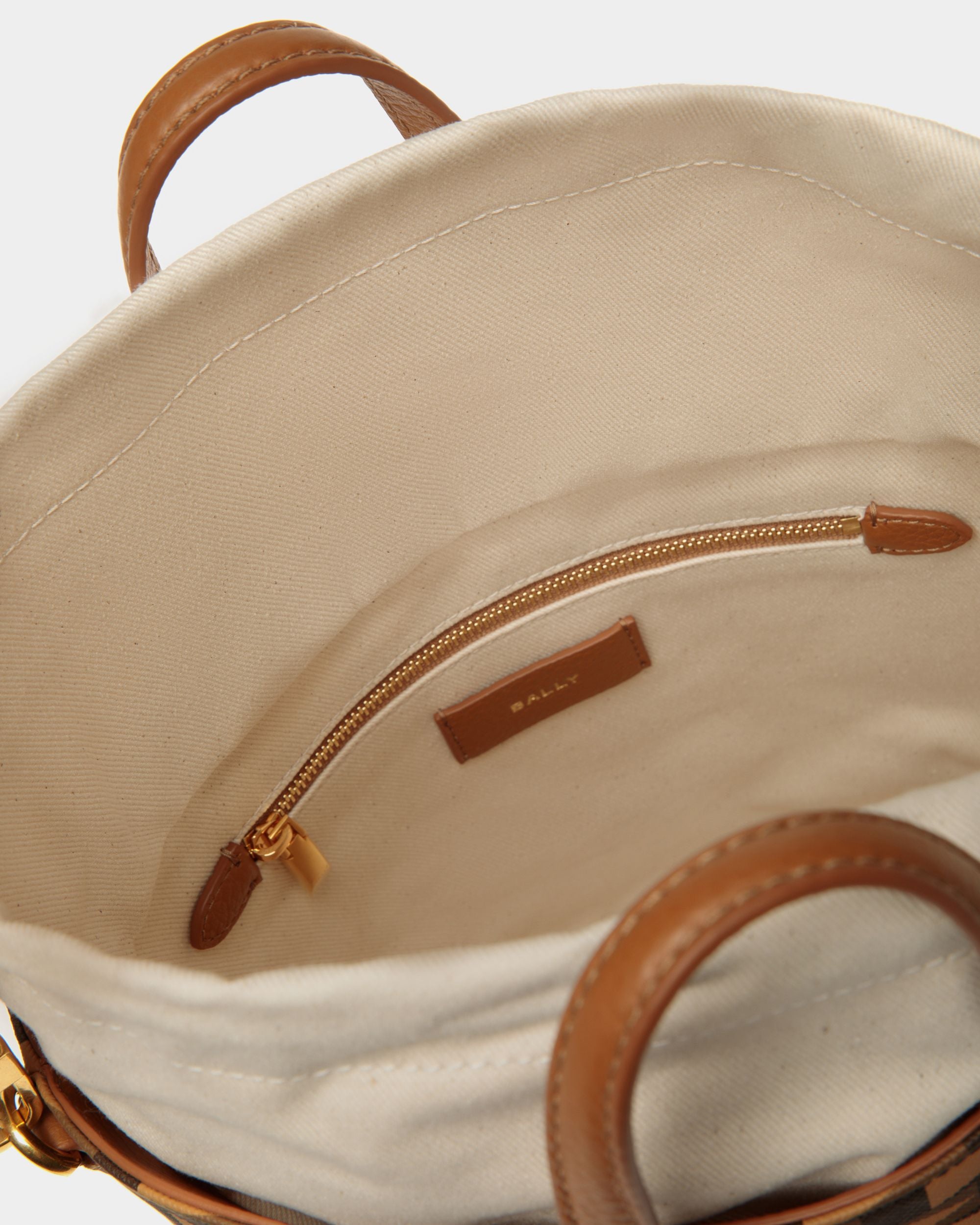 Sac Seau Pennant TPU Couleur Sable - Femme - Bally - 04