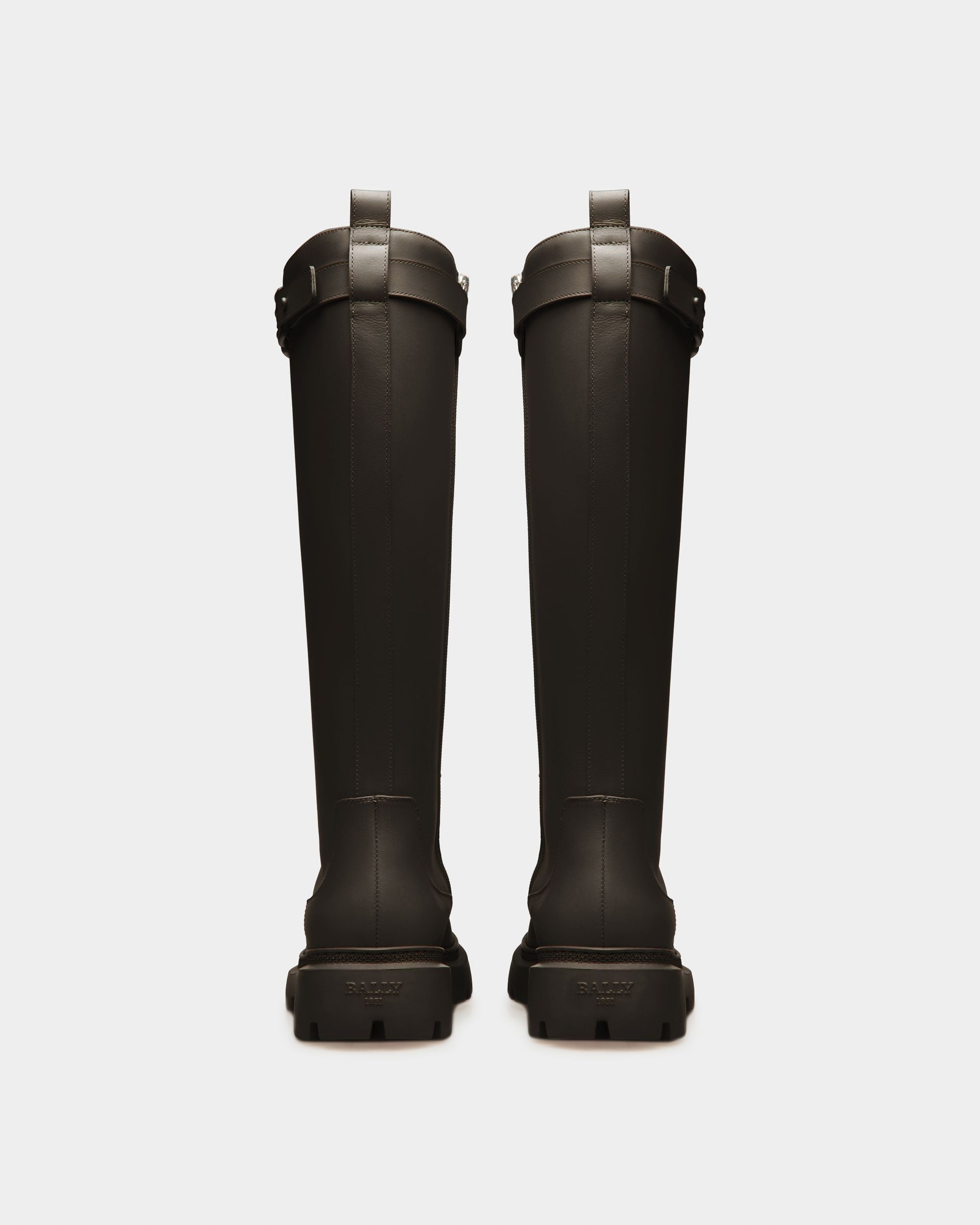 Gaila Stiefel Aus Schwarzem Leder - Damen - Bally - 03