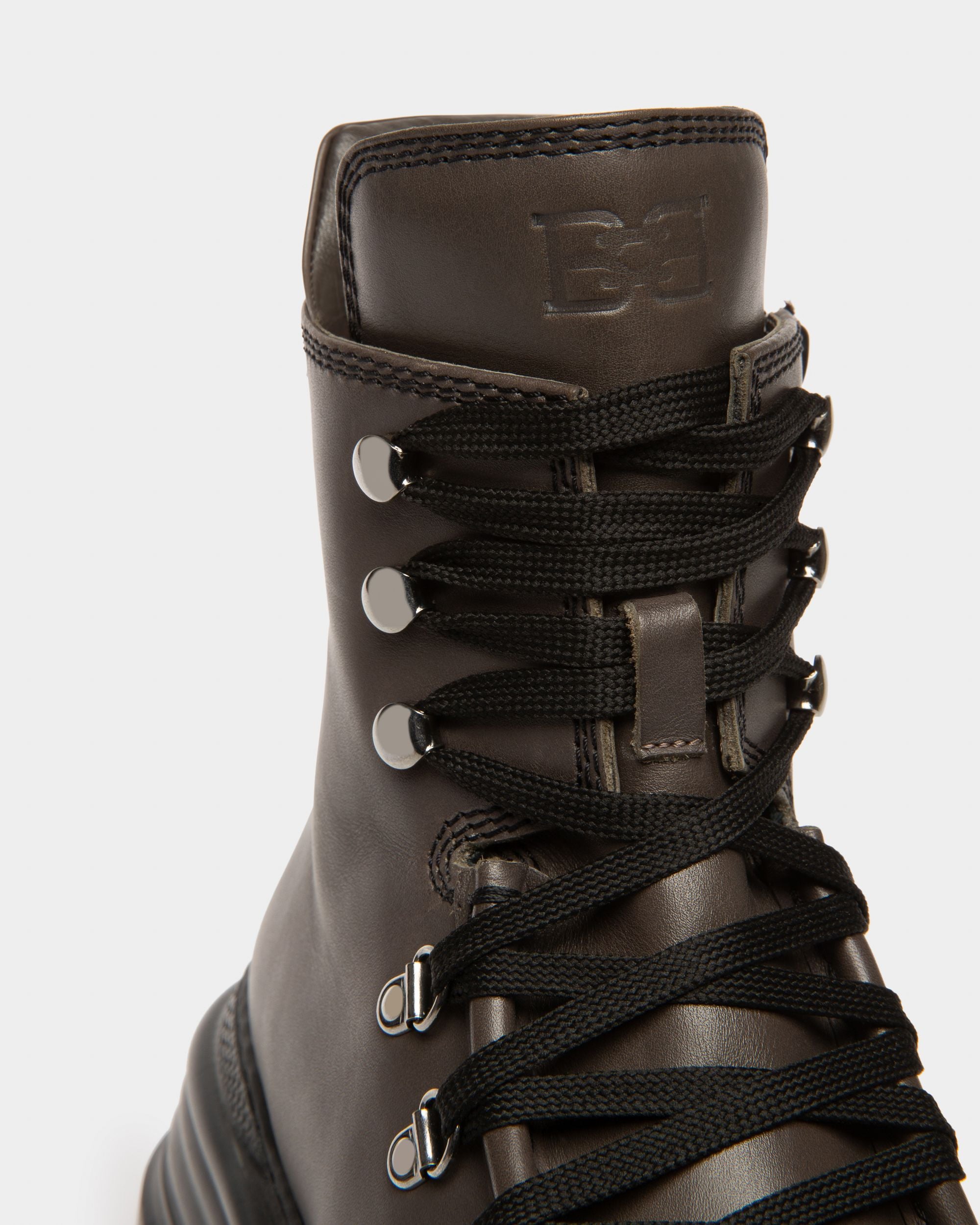 Graciella Bottines En Cuir Vert Militaire - Femme - Bally - 06