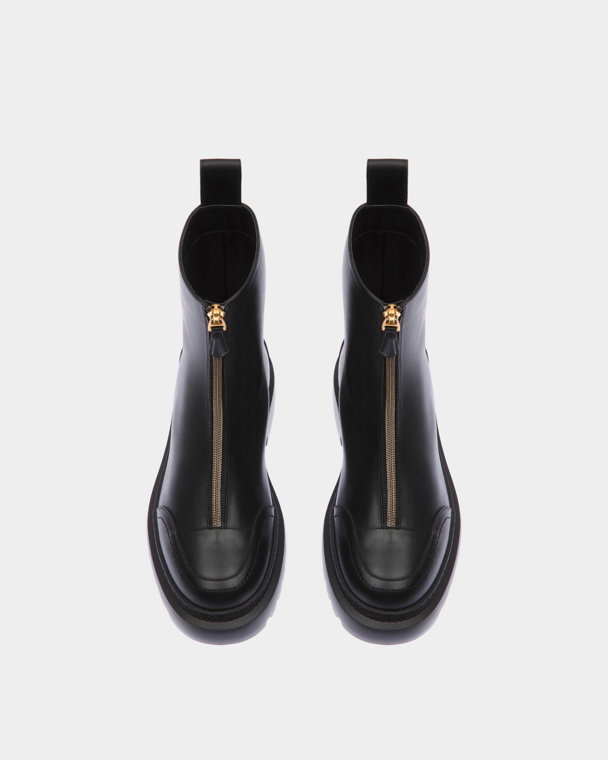 Giuli Lederstiefelette In Schwarz - Damen - Bally - 02