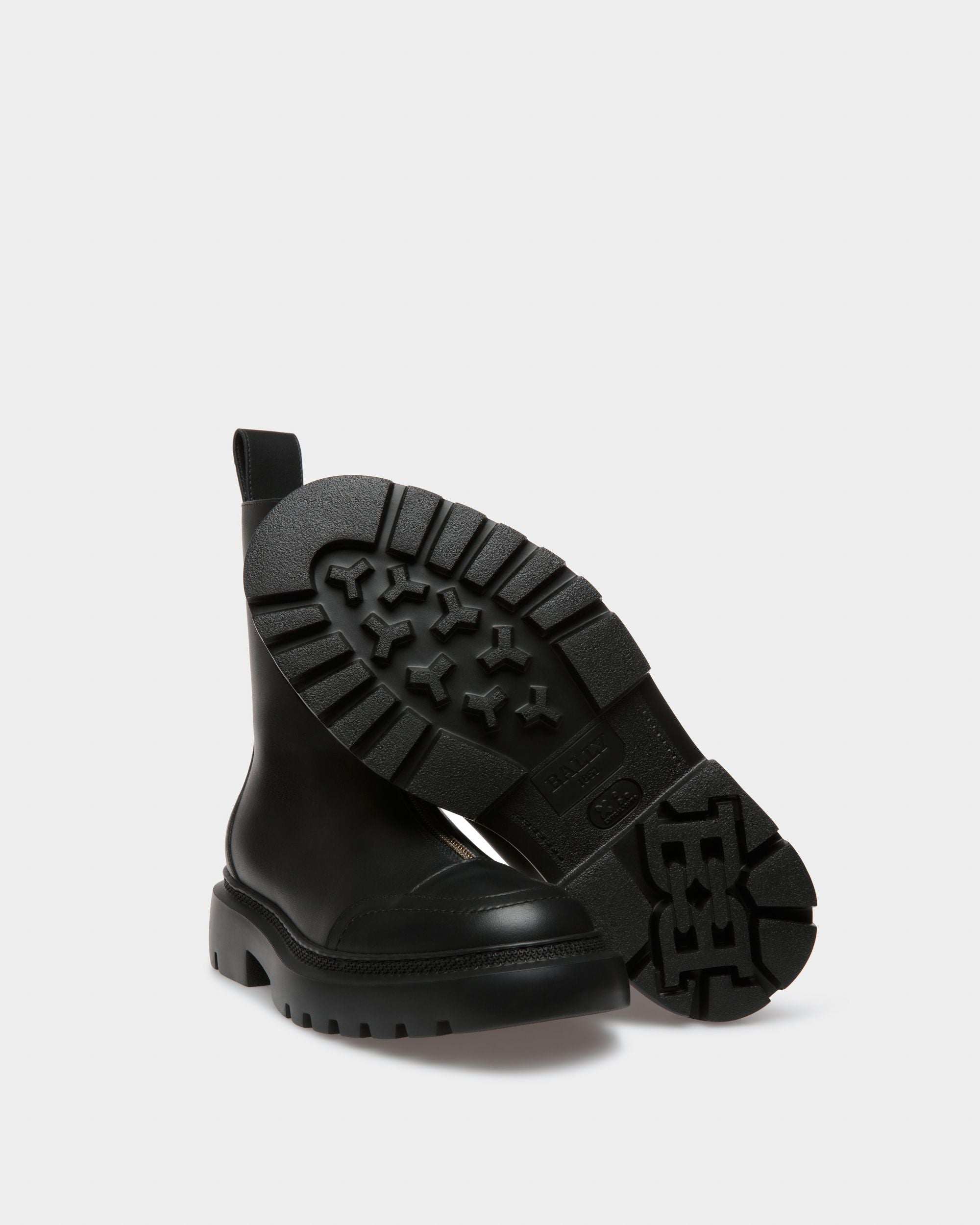 Giuli Lederstiefelette In Schwarz - Damen - Bally - 05
