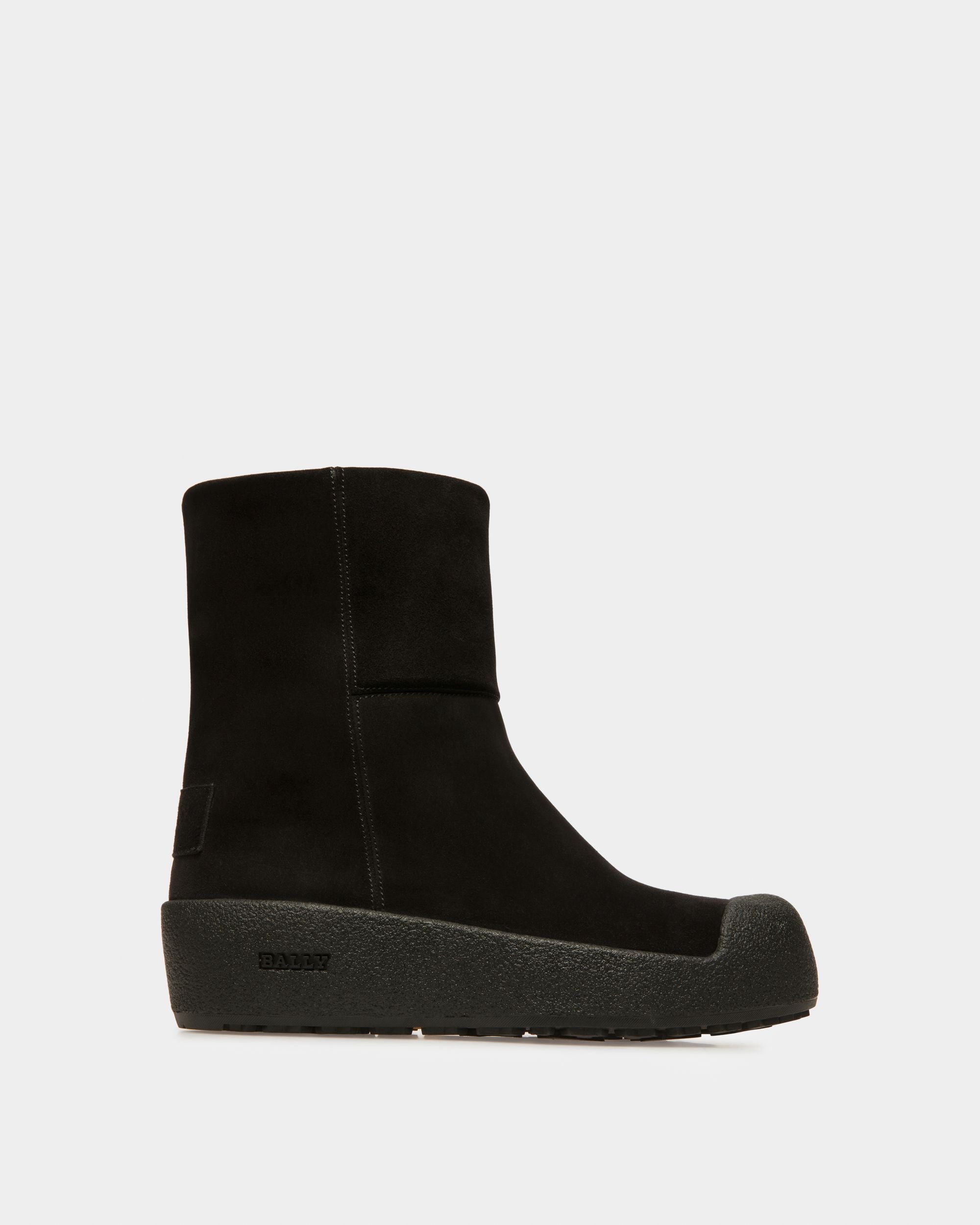 Gstaad Lederstiefelette In Schwarz - Damen - Bally - 01