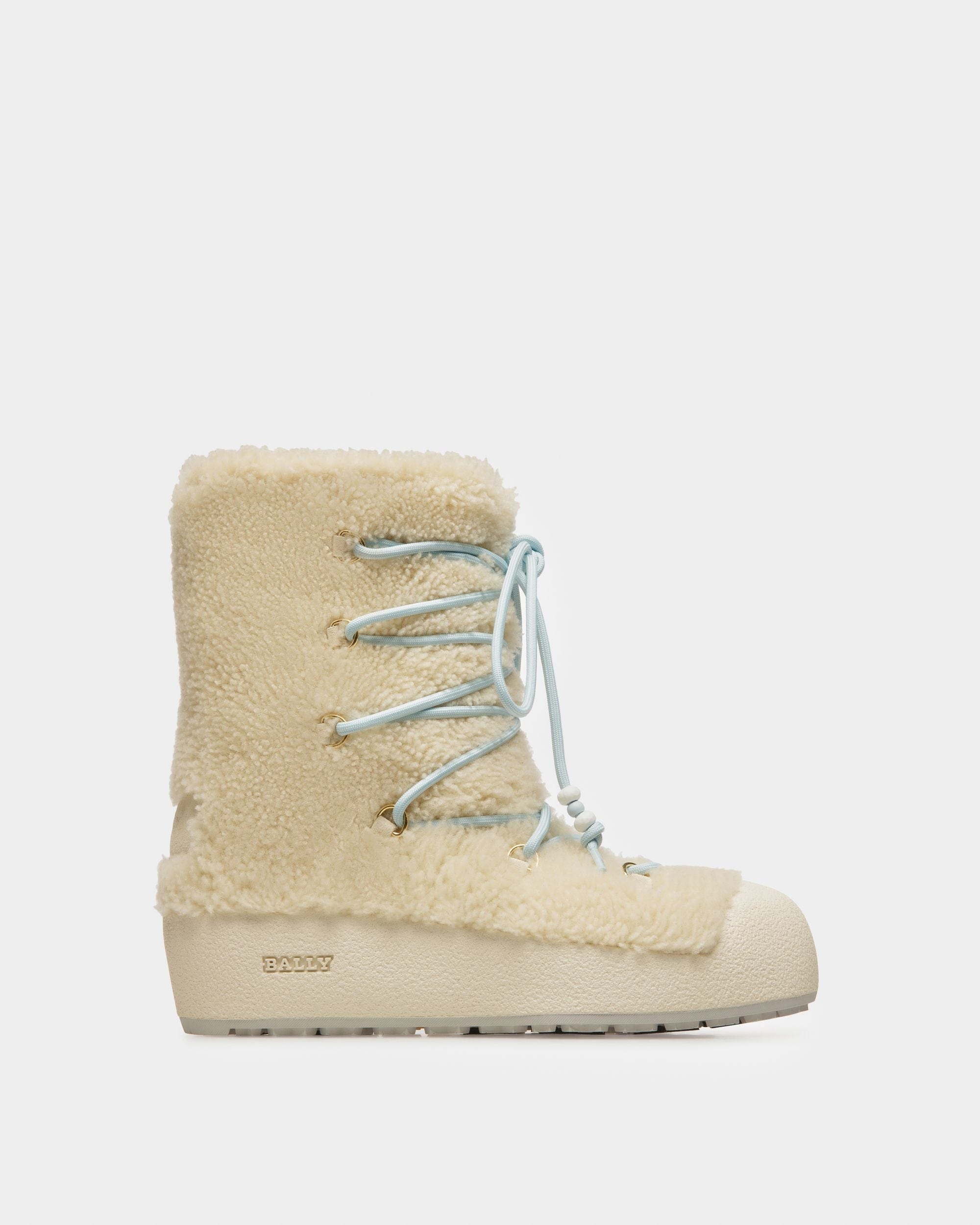Stiefel Aus Natürlichem Shearling Aus Der Curling Kollektion - Damen - Bally - 06