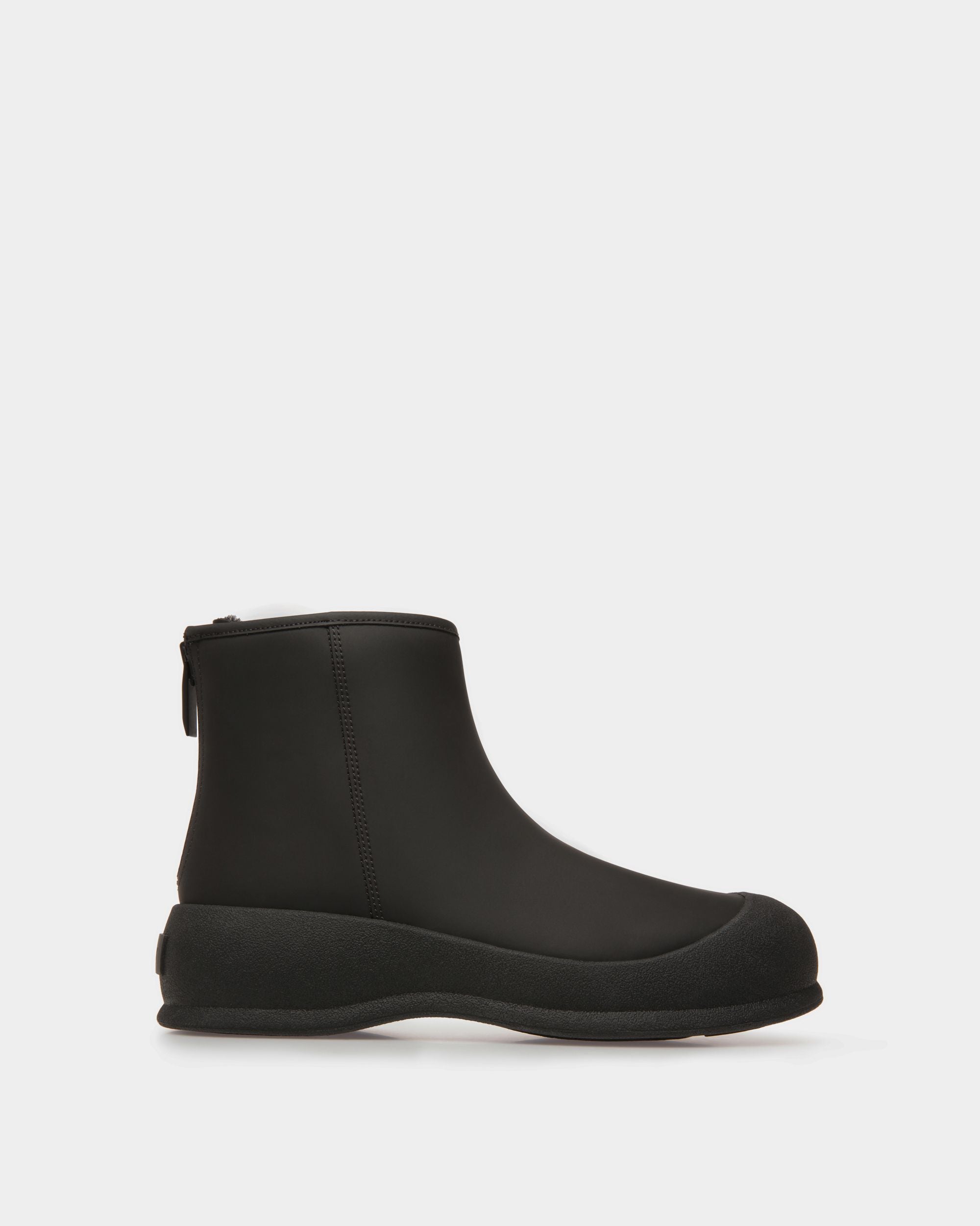 Frei Schneestiefel Aus Leder In Schwarz - Damen - Bally - 01