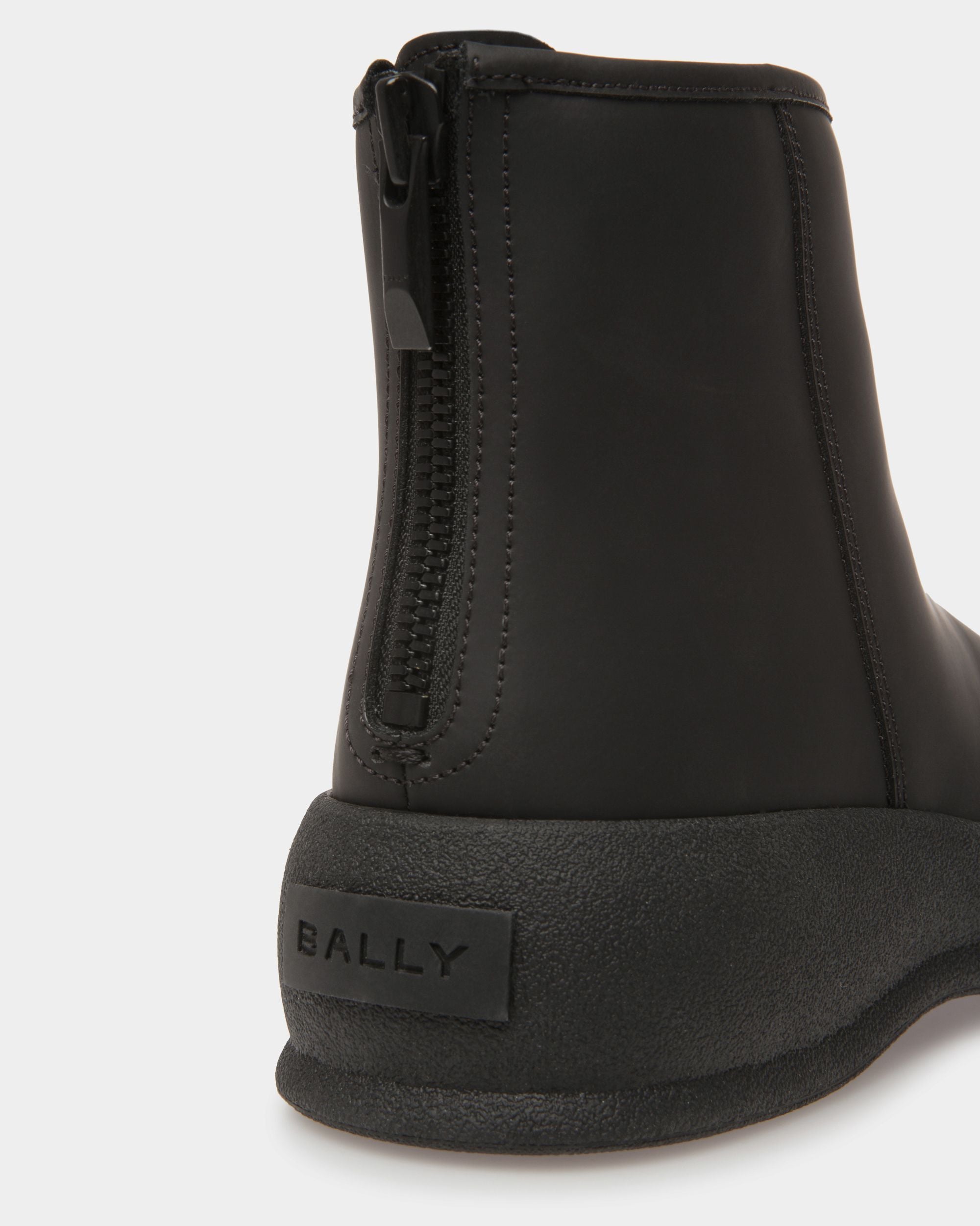 Frei Schneestiefel Aus Leder In Schwarz - Damen - Bally - 05