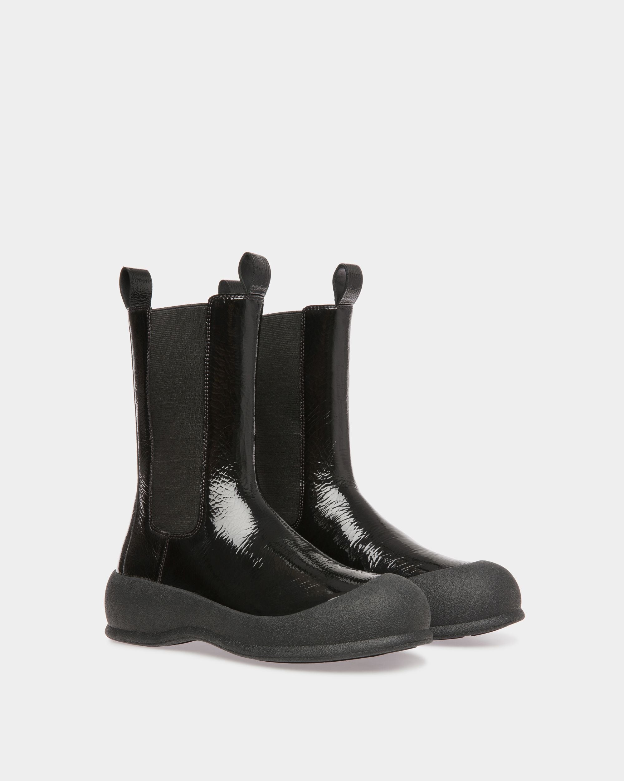 Frei Booties In Black Leather - Women's - Bally - 02