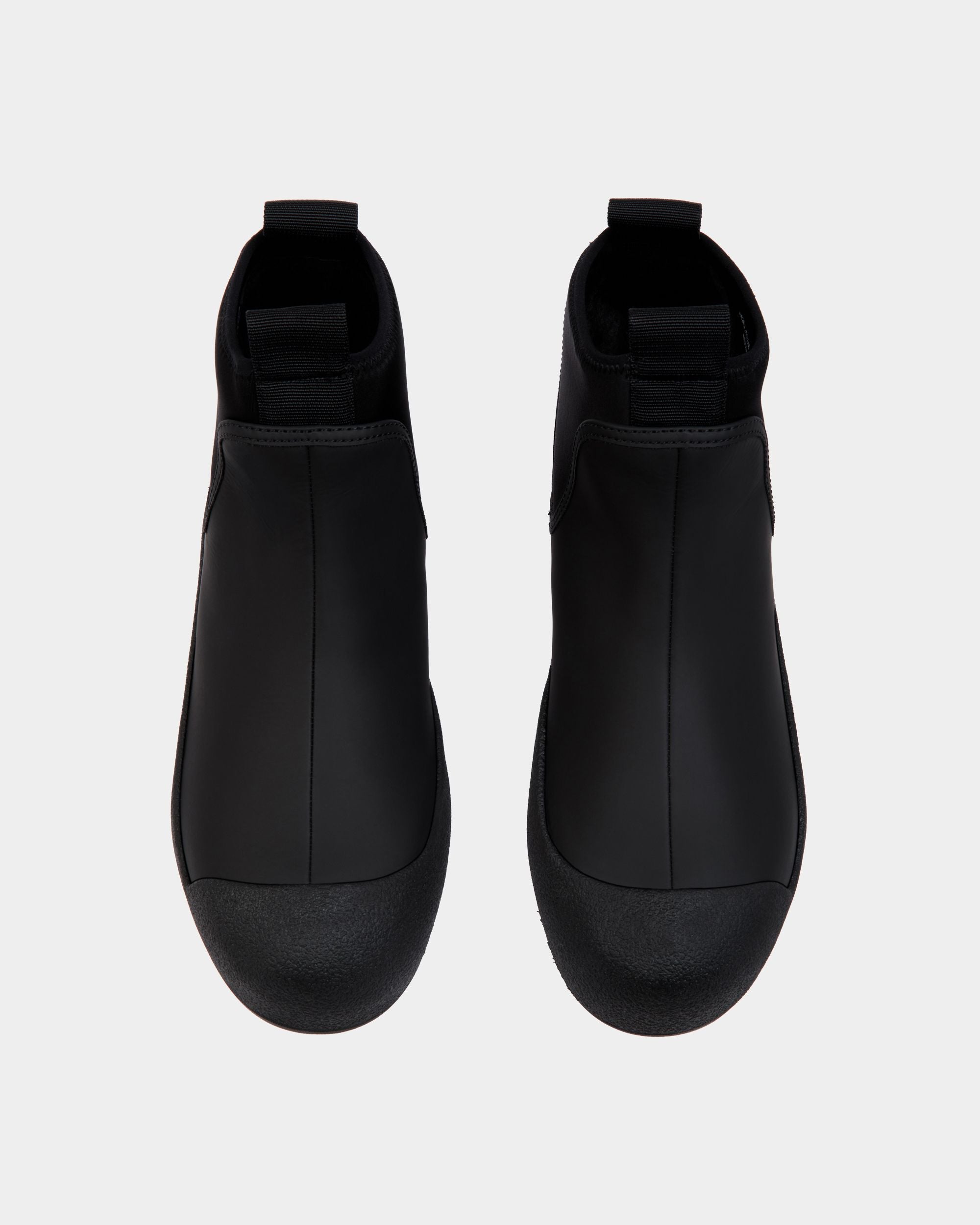Stivaletto Bally Curling In Pelle Gommata Nera - Donna - Bally - 04