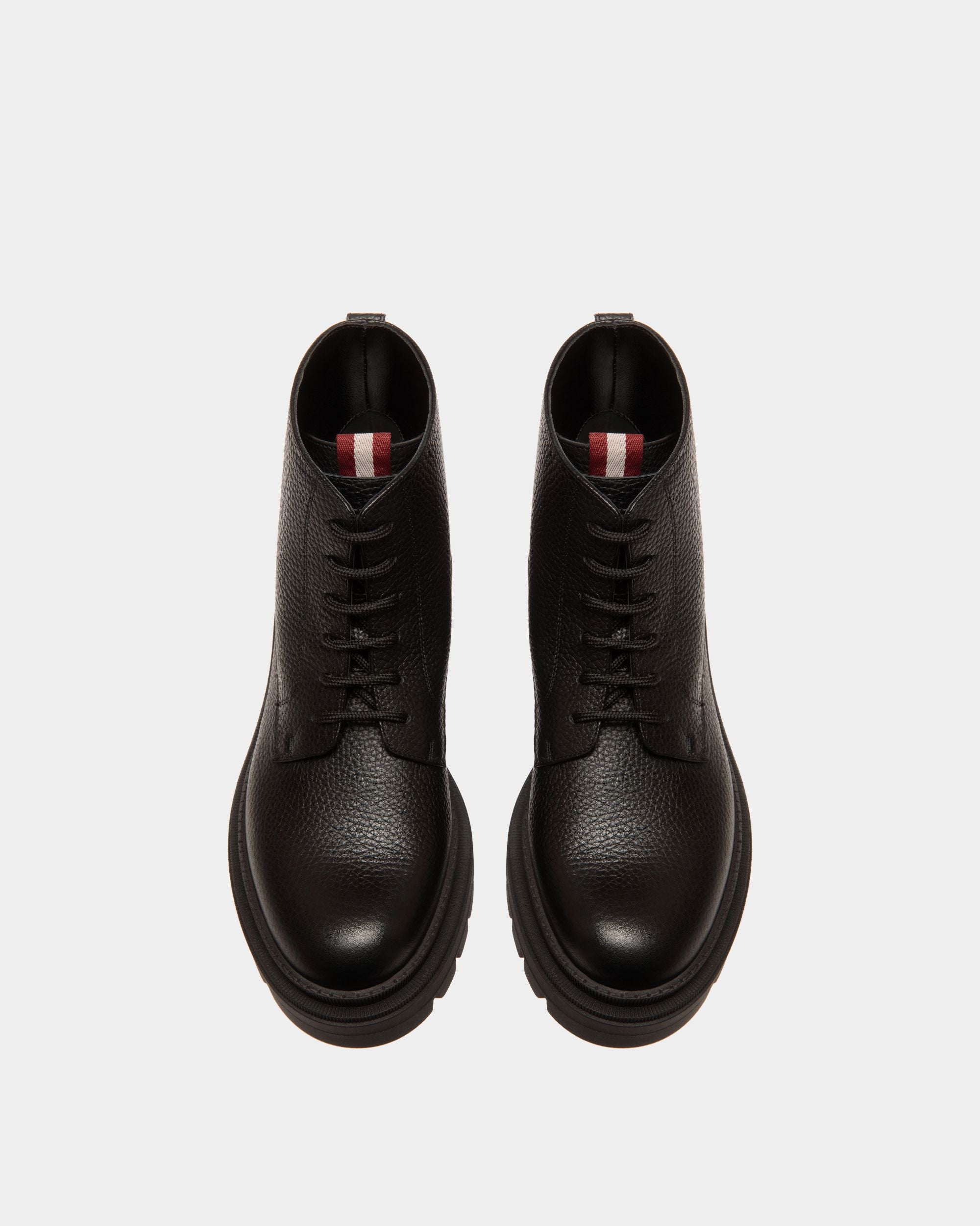 Booties In Black Leather - Damen - Bally - 04