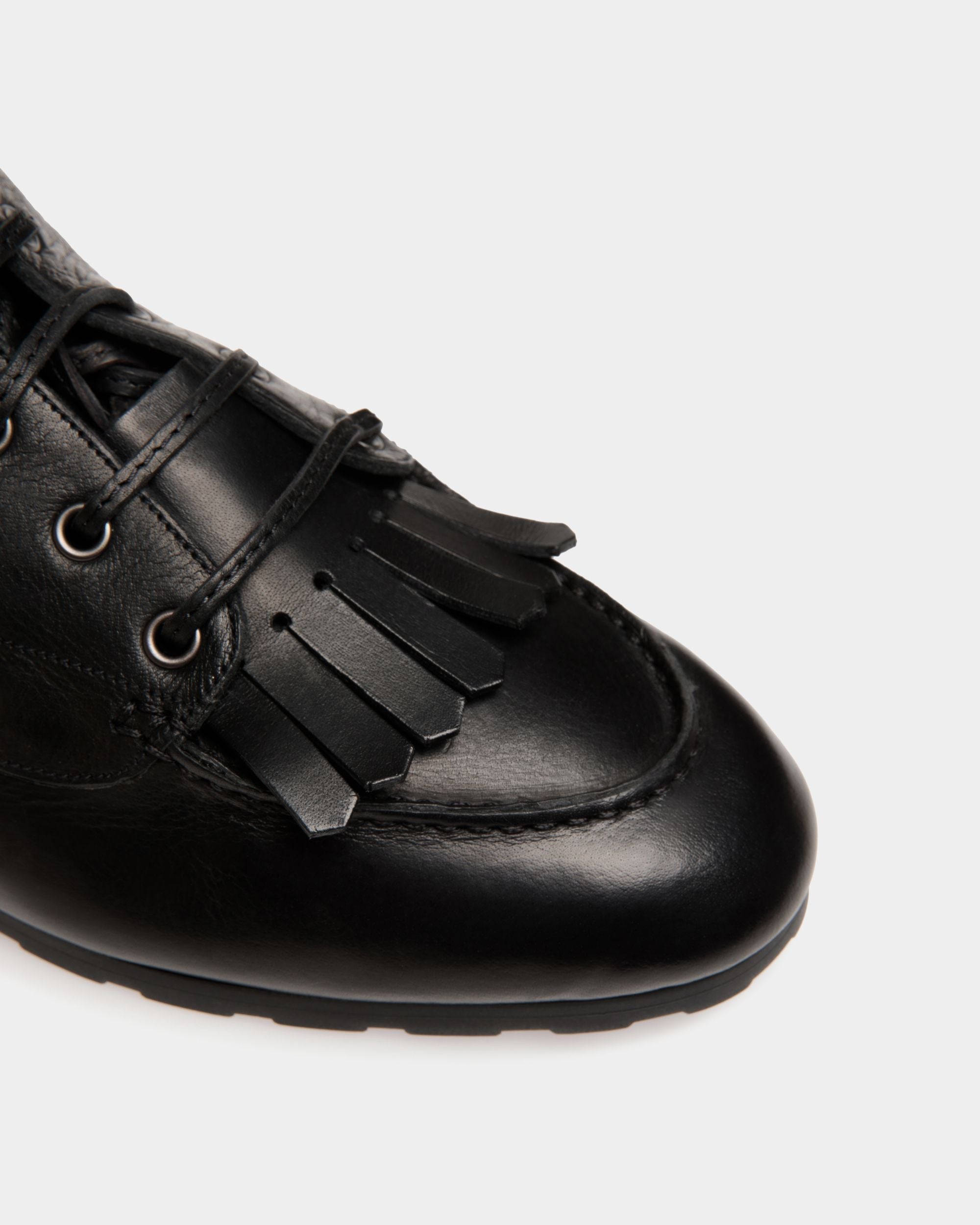 Plume Boot In Black Leather - Donna - Bally - 06