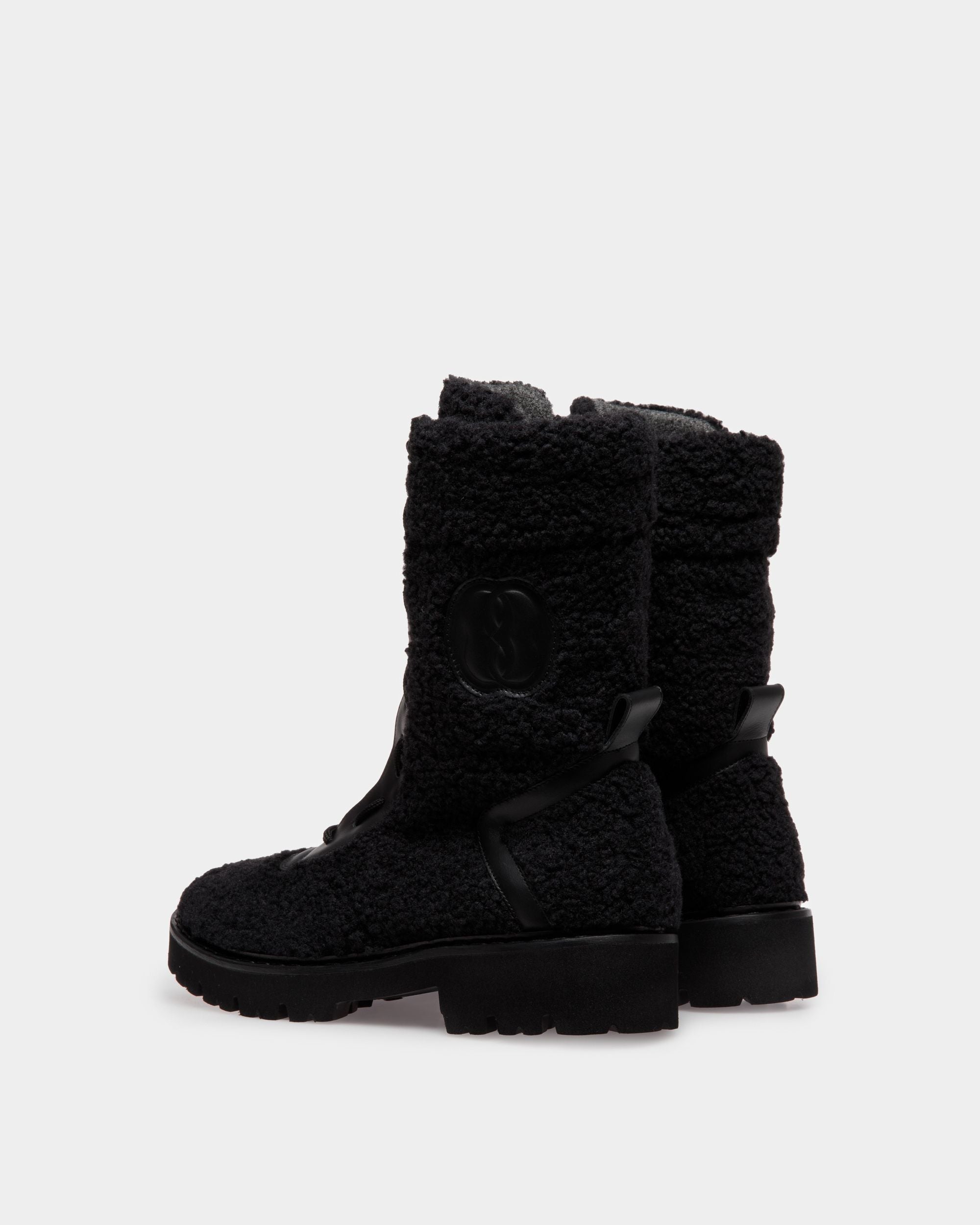 Stivale Enga In Pelle Nera - Donna - Bally - 03