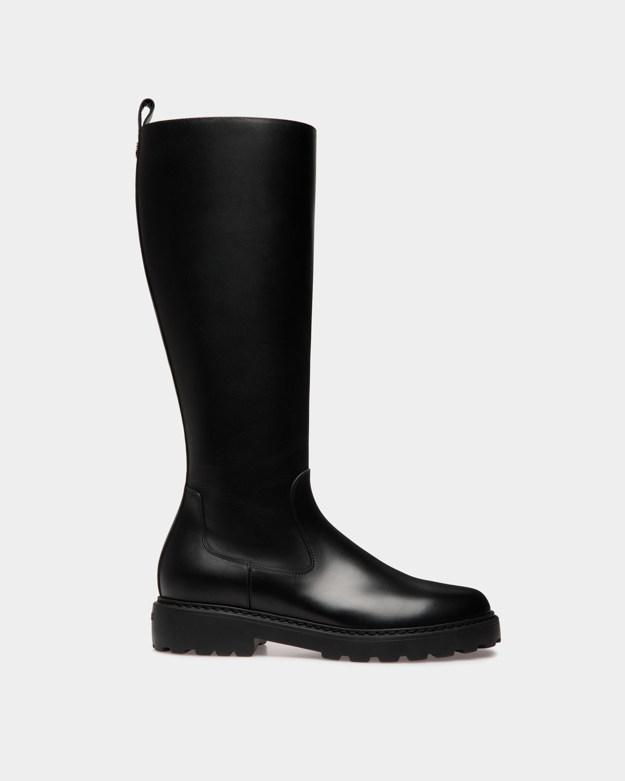 Gusto Stiefel Aus Leder In Schwarz - Damen - Bally - 01
