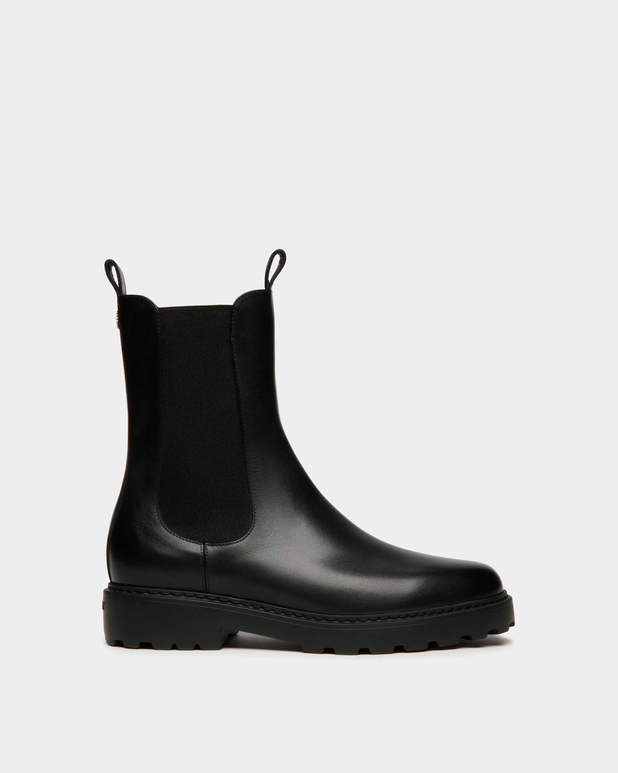 Gusto Bootie Aus Leder In Schwarz - Damen - Bally - 01