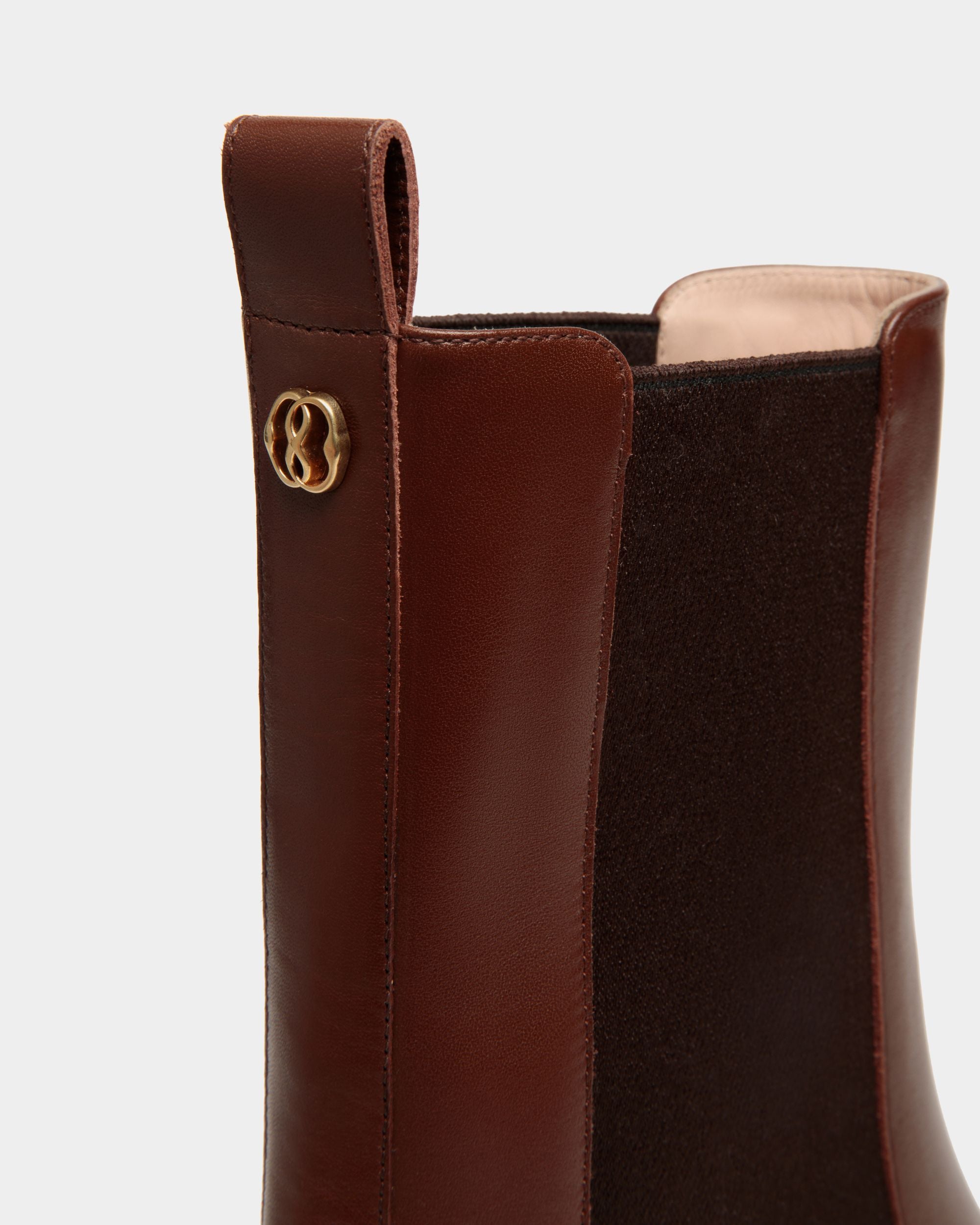 Sylt Bootie Aus Braunem Leder - Damen - Bally - 04