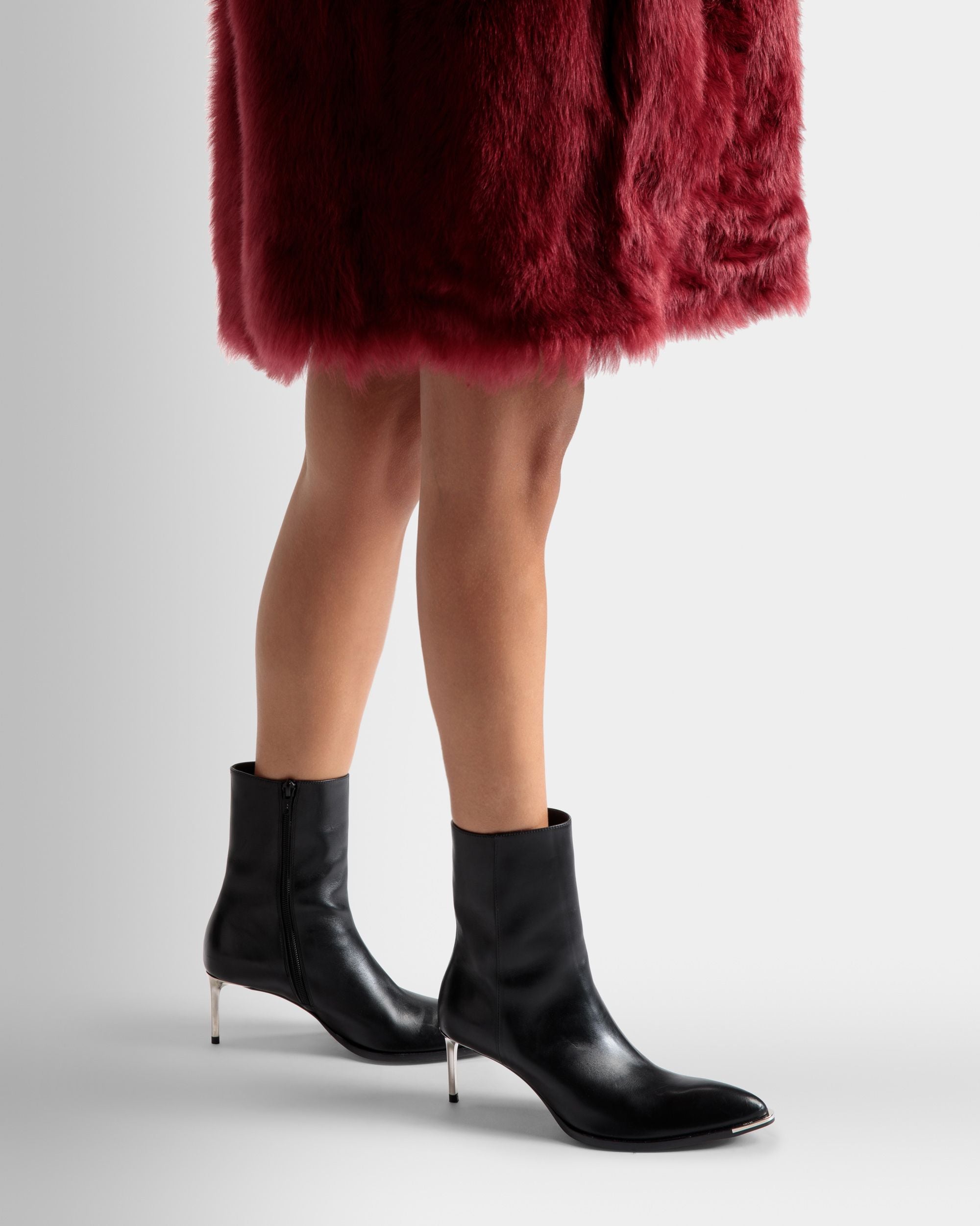 Hannika Stiefel Aus Leder In Schwarz - Damen - Bally - 02