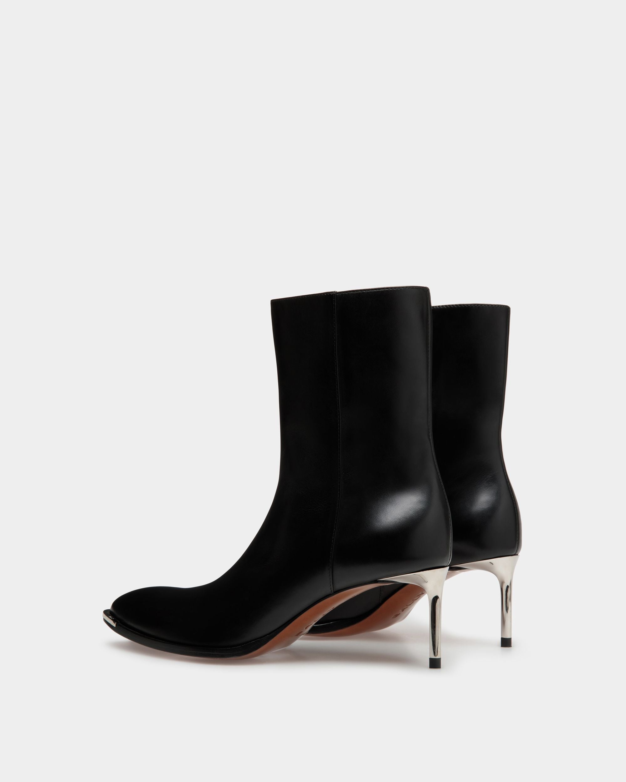 Hannika Stiefel Aus Leder In Schwarz - Damen - Bally - 04