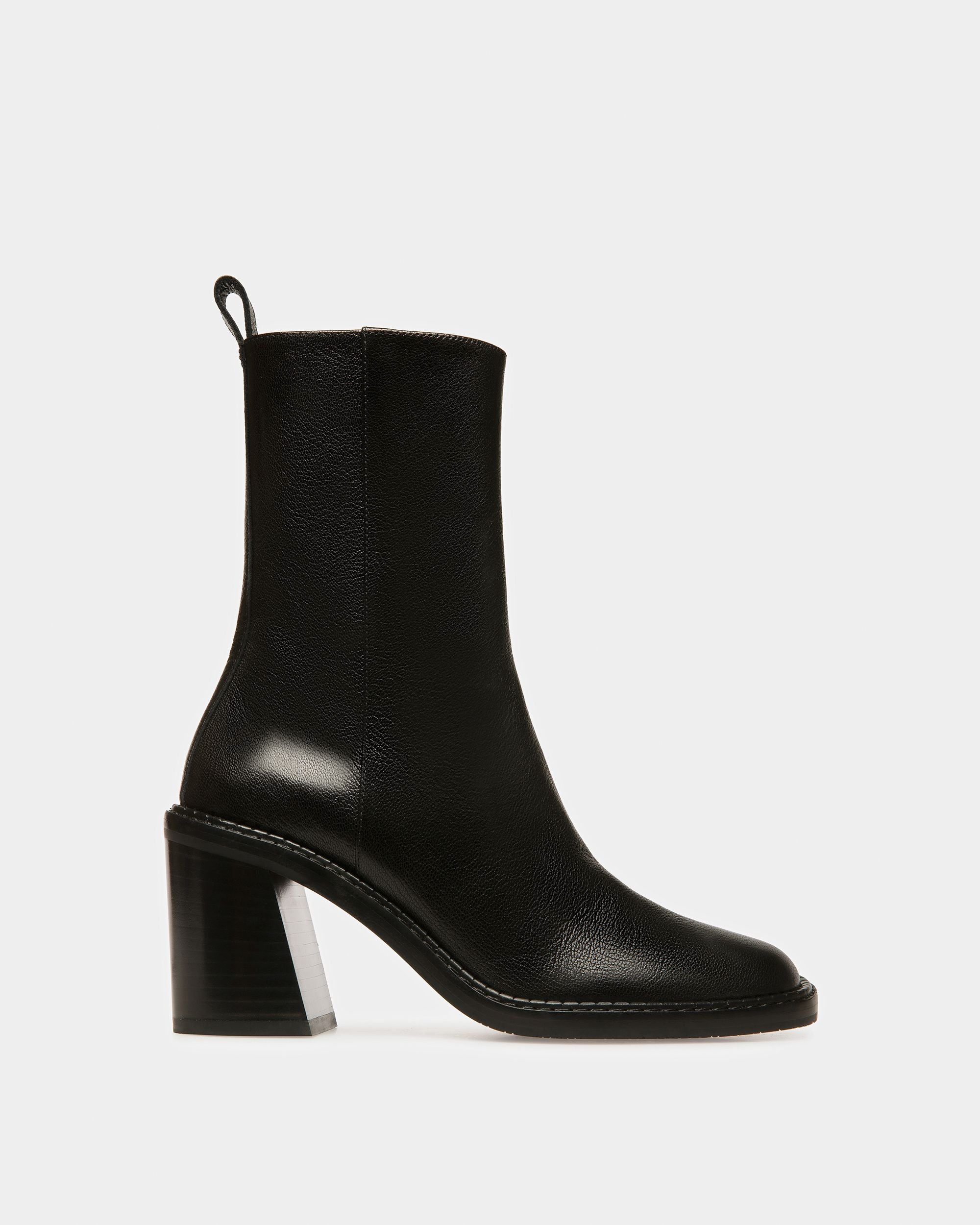 Austine Bottes En Cuir Noir - Femme - Bally - 01