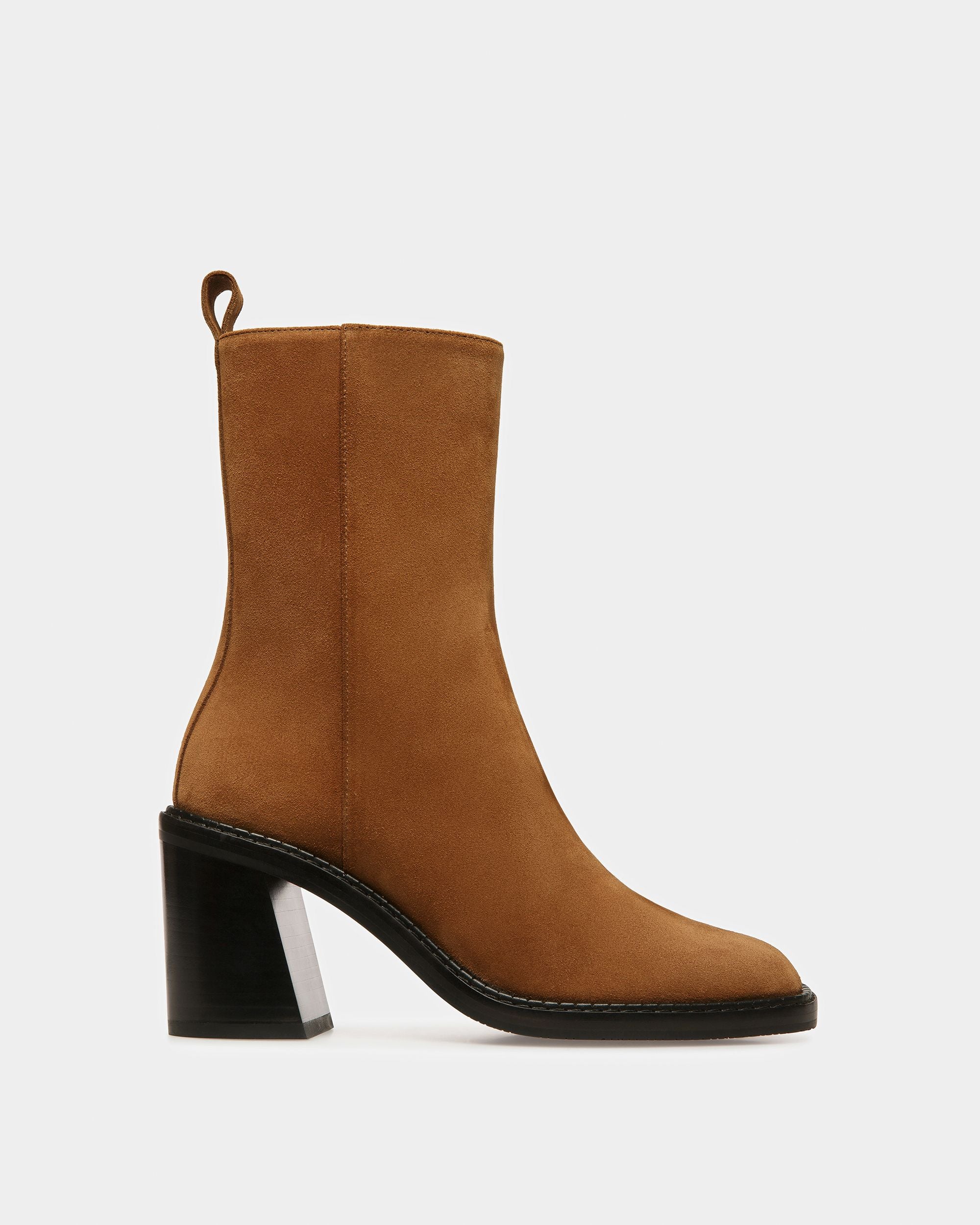 Austine Bottes En Cuir Marron - Femme - Bally - 01