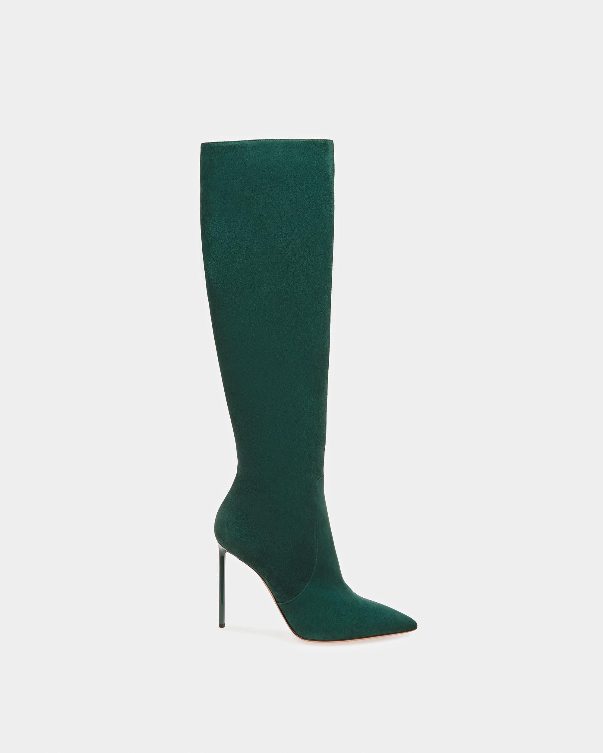 Botte Block En Daim - Femme - Bally - 01