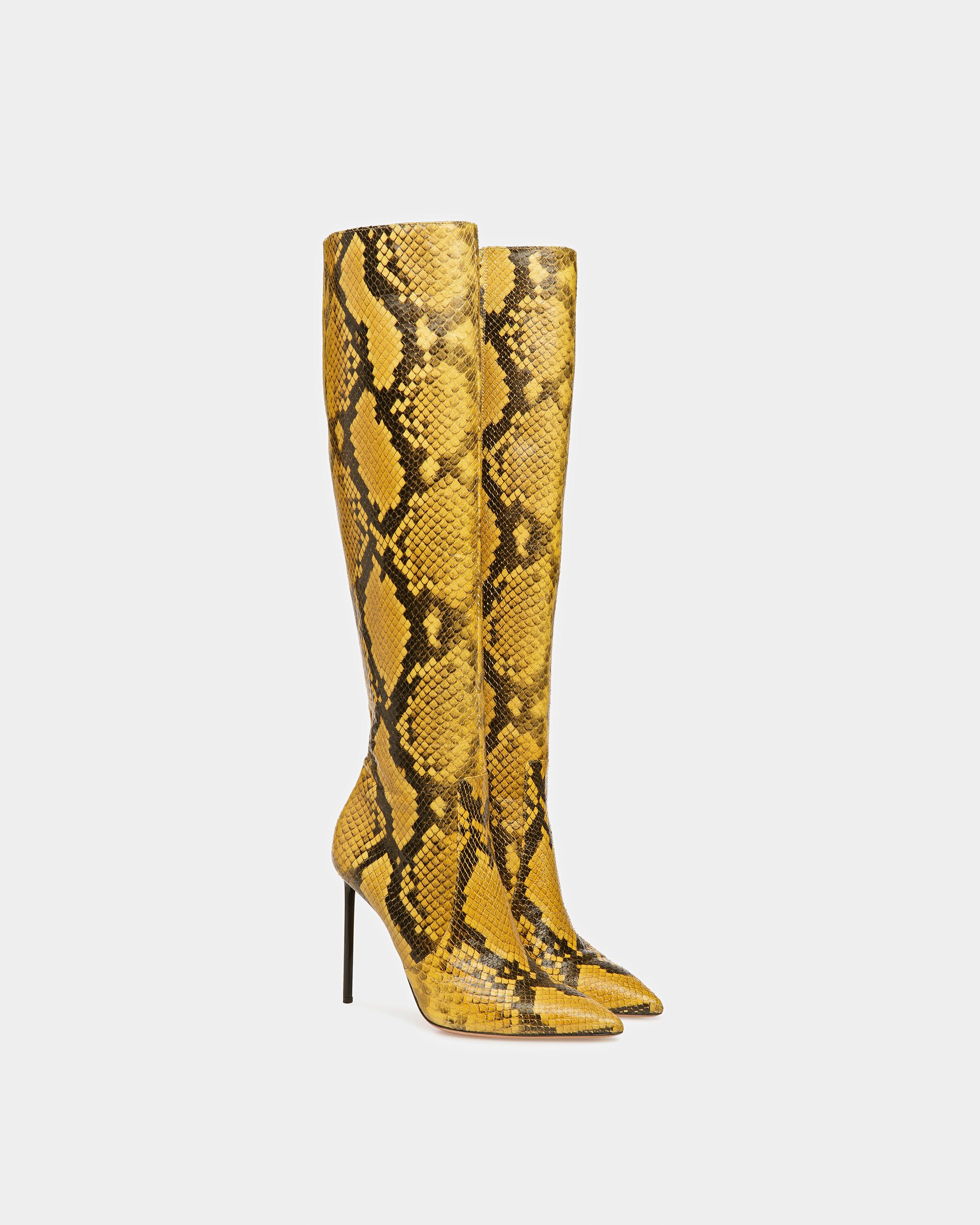 Stivale Block Fantasia Pitonata - Donna - Bally - 03