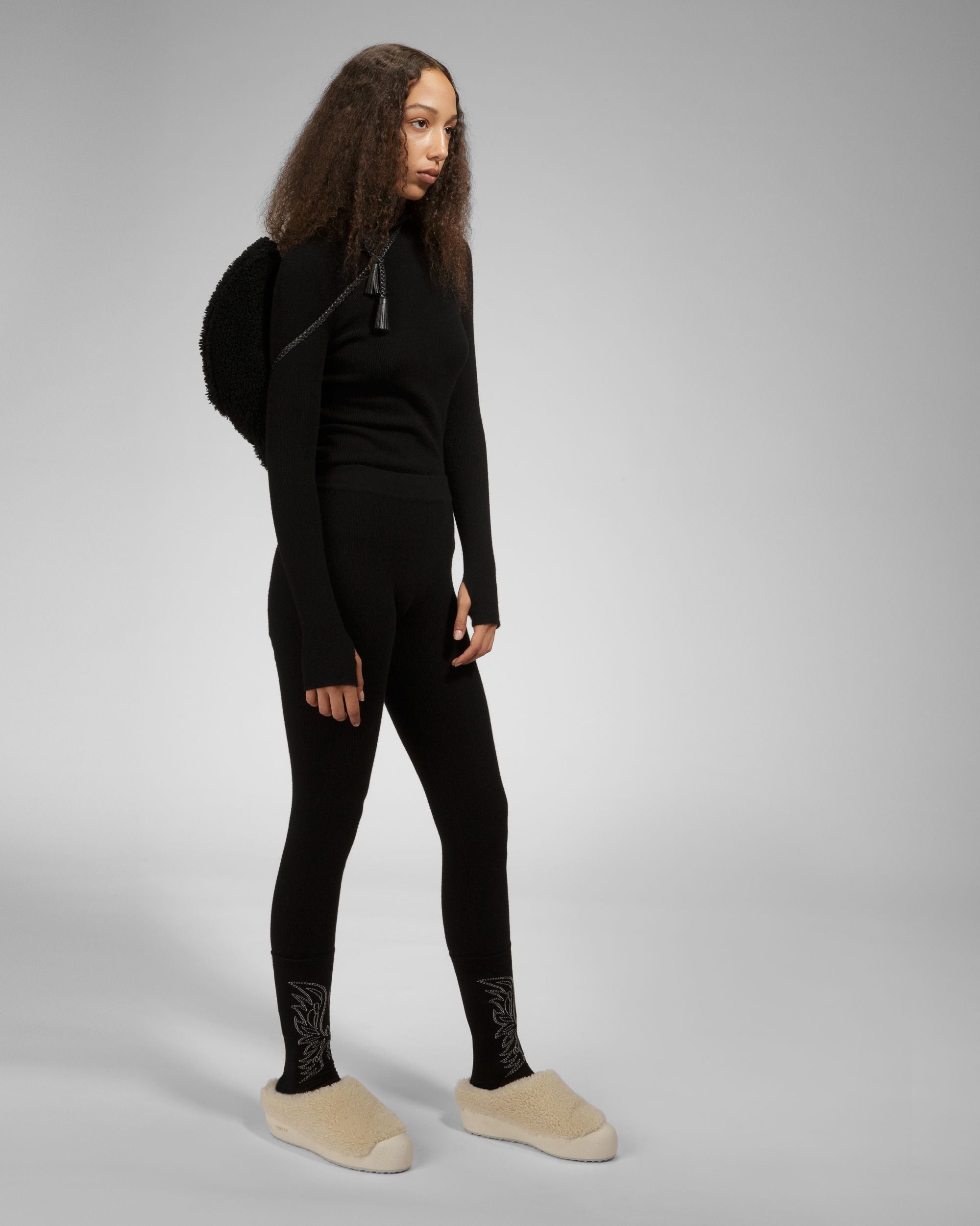 Kaschmirpullover Kaschmir-Rollkragenpullover In Schwarz - Damen - Bally - 02