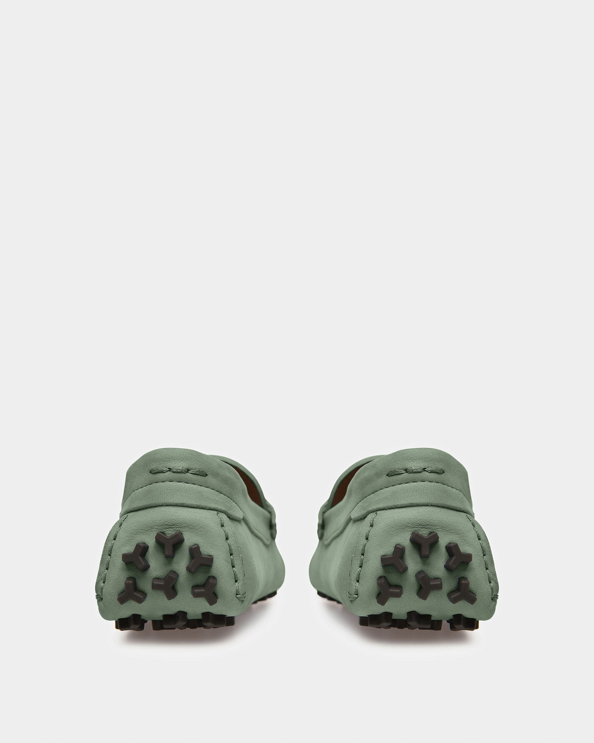 Driver Lamby In Pelle Verde Salvia - Donna - Bally - 04