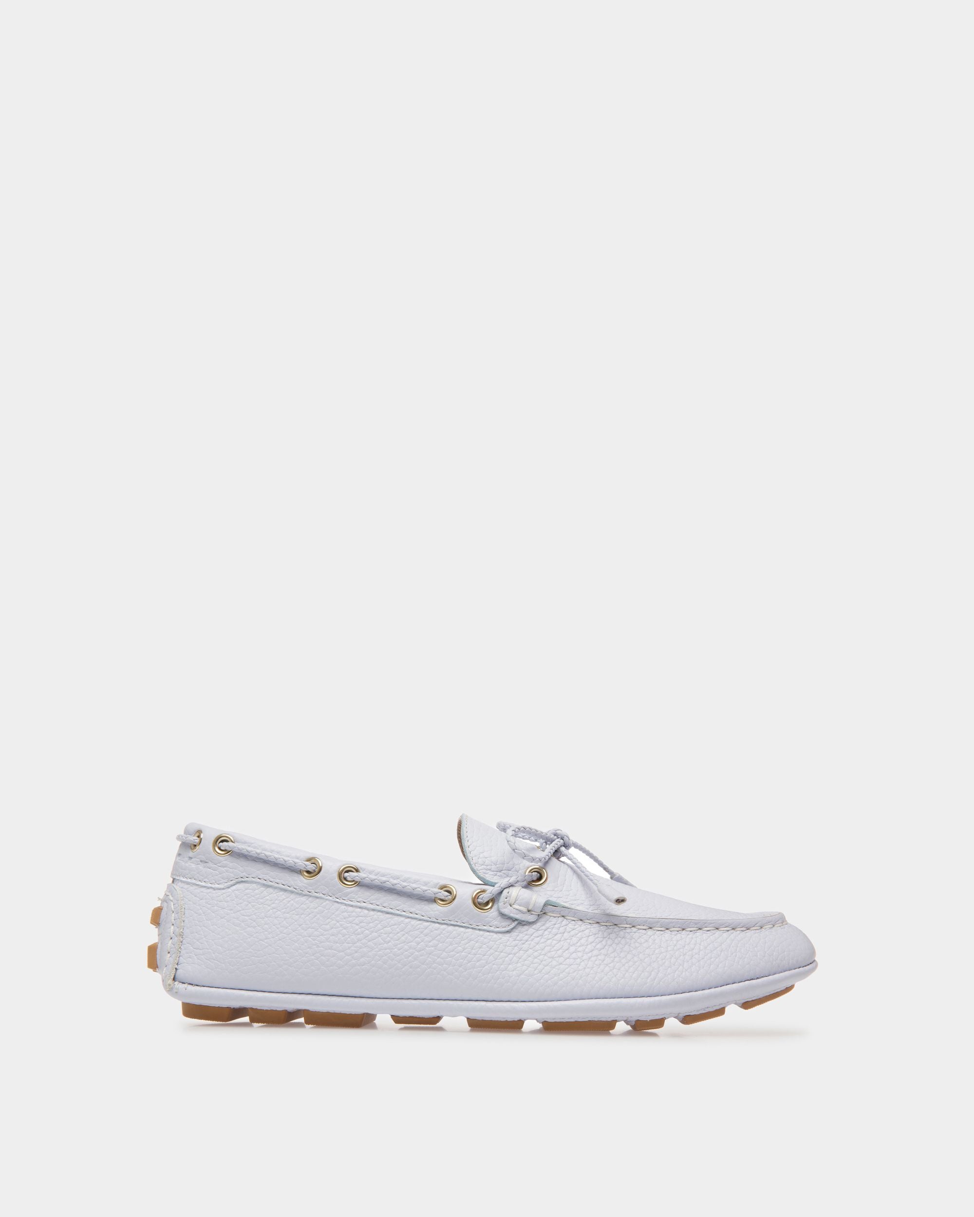 Kerbs Driver Aus Hellblauem Leder - Damen - Bally - 01