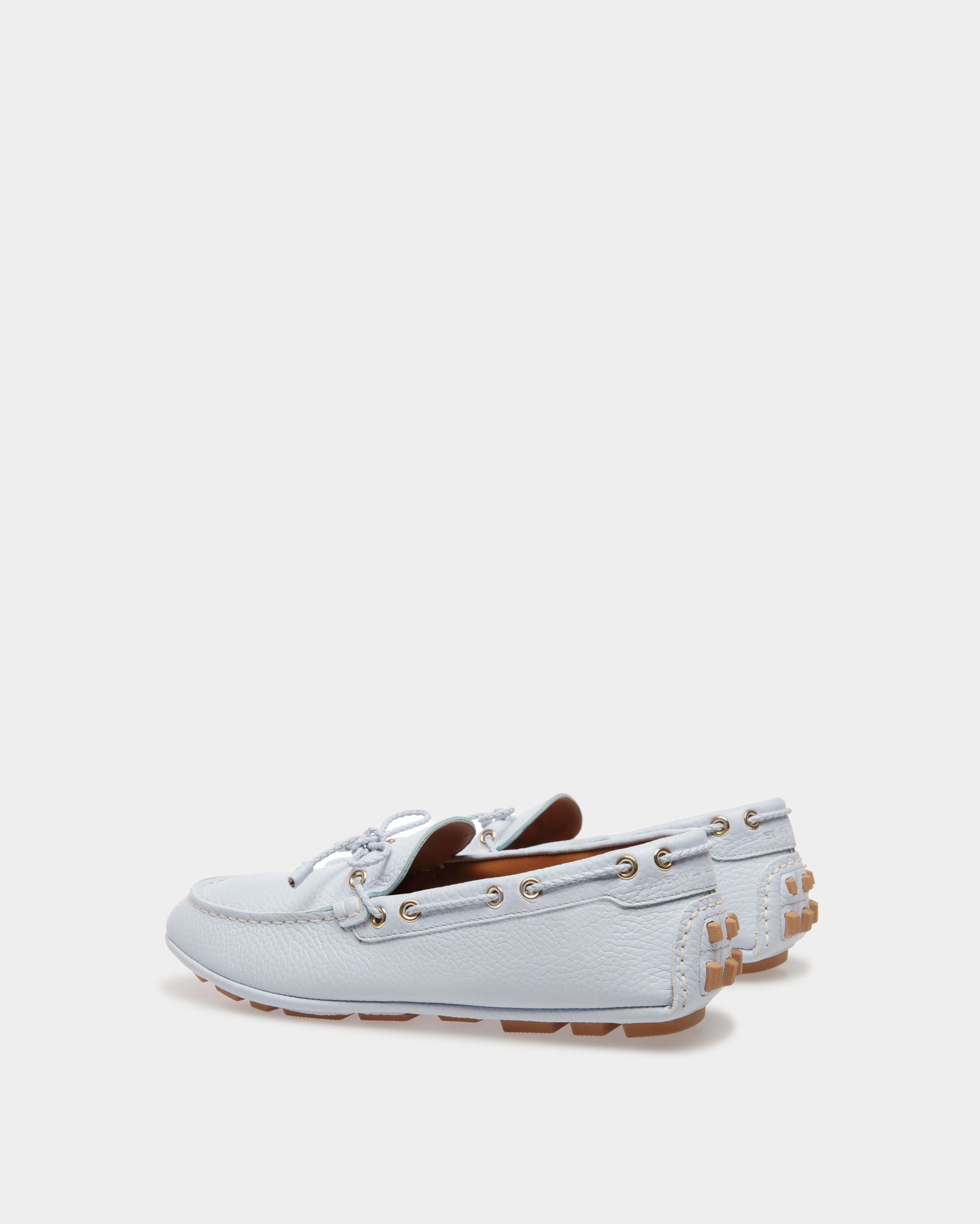 Kerbs Driver Aus Hellblauem Leder - Damen - Bally - 04
