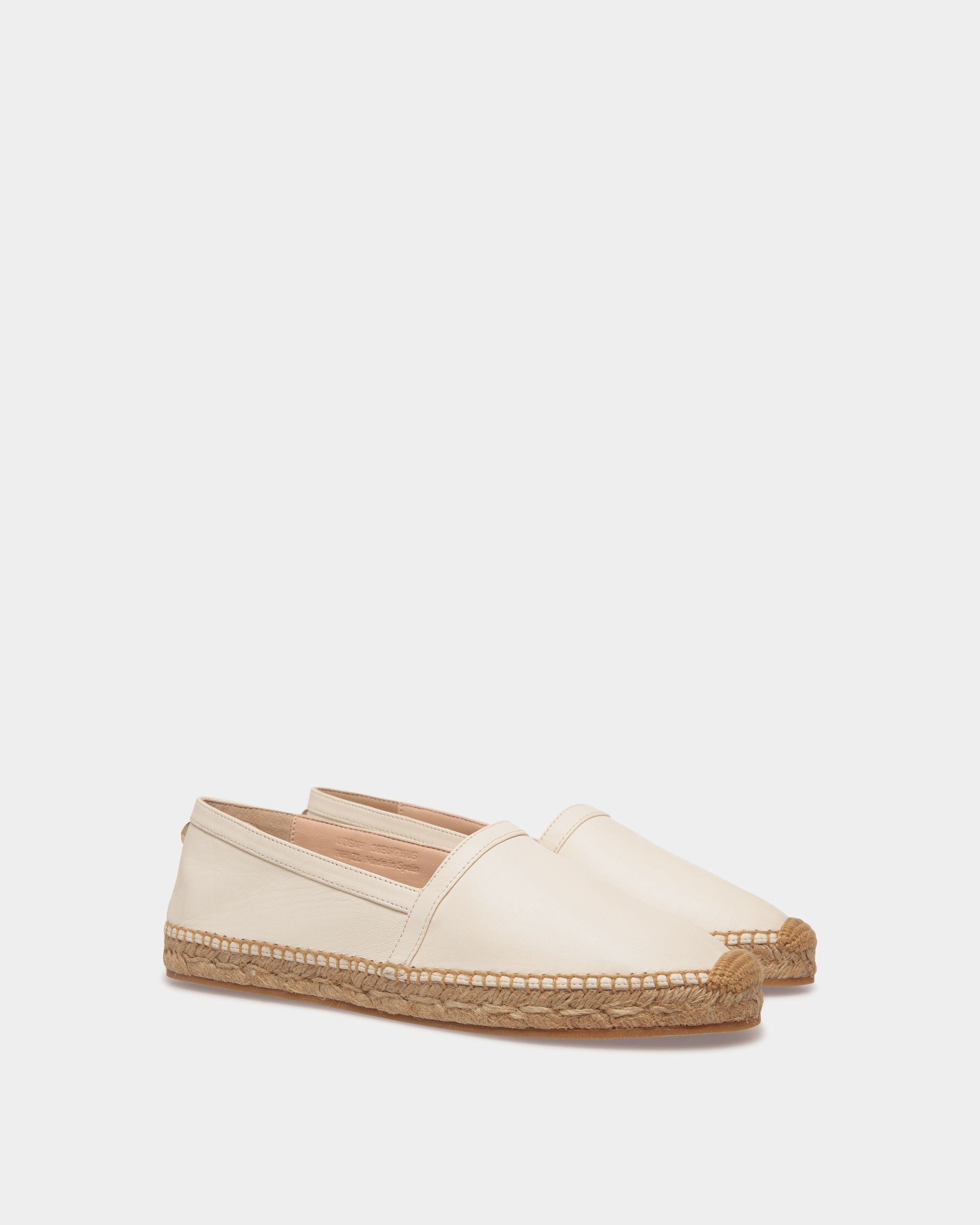 Espadrille Urdy En Cuir Nappa - Femme - Bally - 02