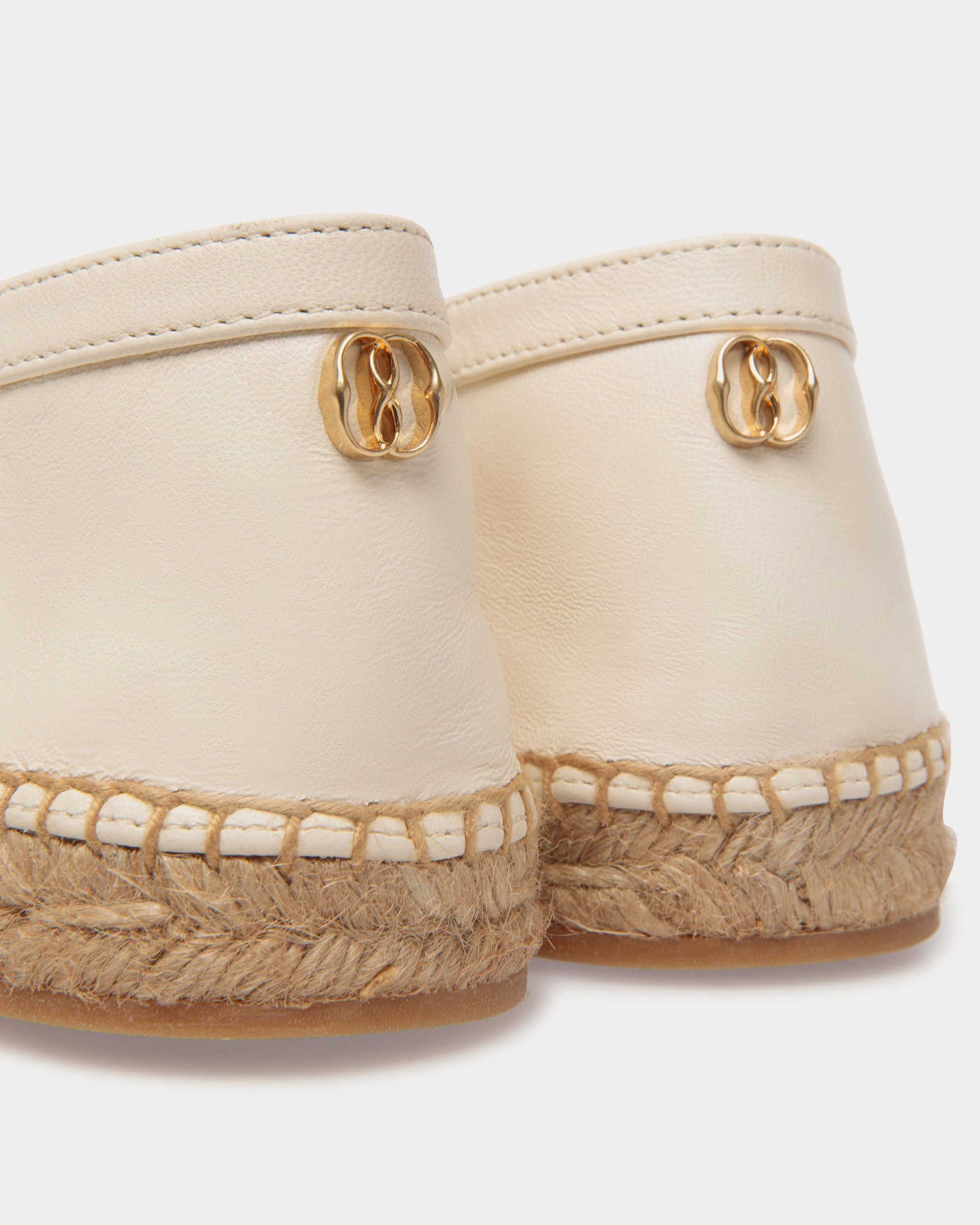 Espadrille Urdy En Cuir Nappa - Femme - Bally - 04
