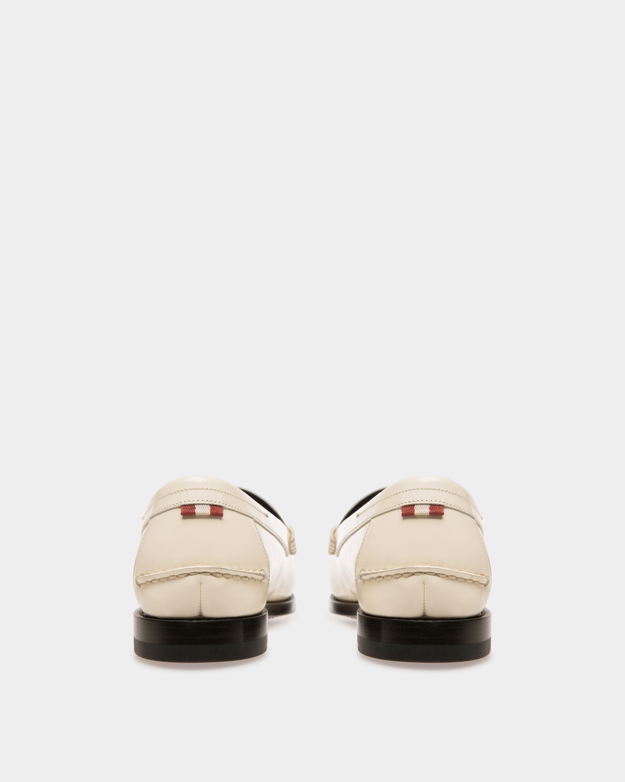Coelo Mokassins Aus Elfenbeinfarbenem Leder - Damen - Bally - 04