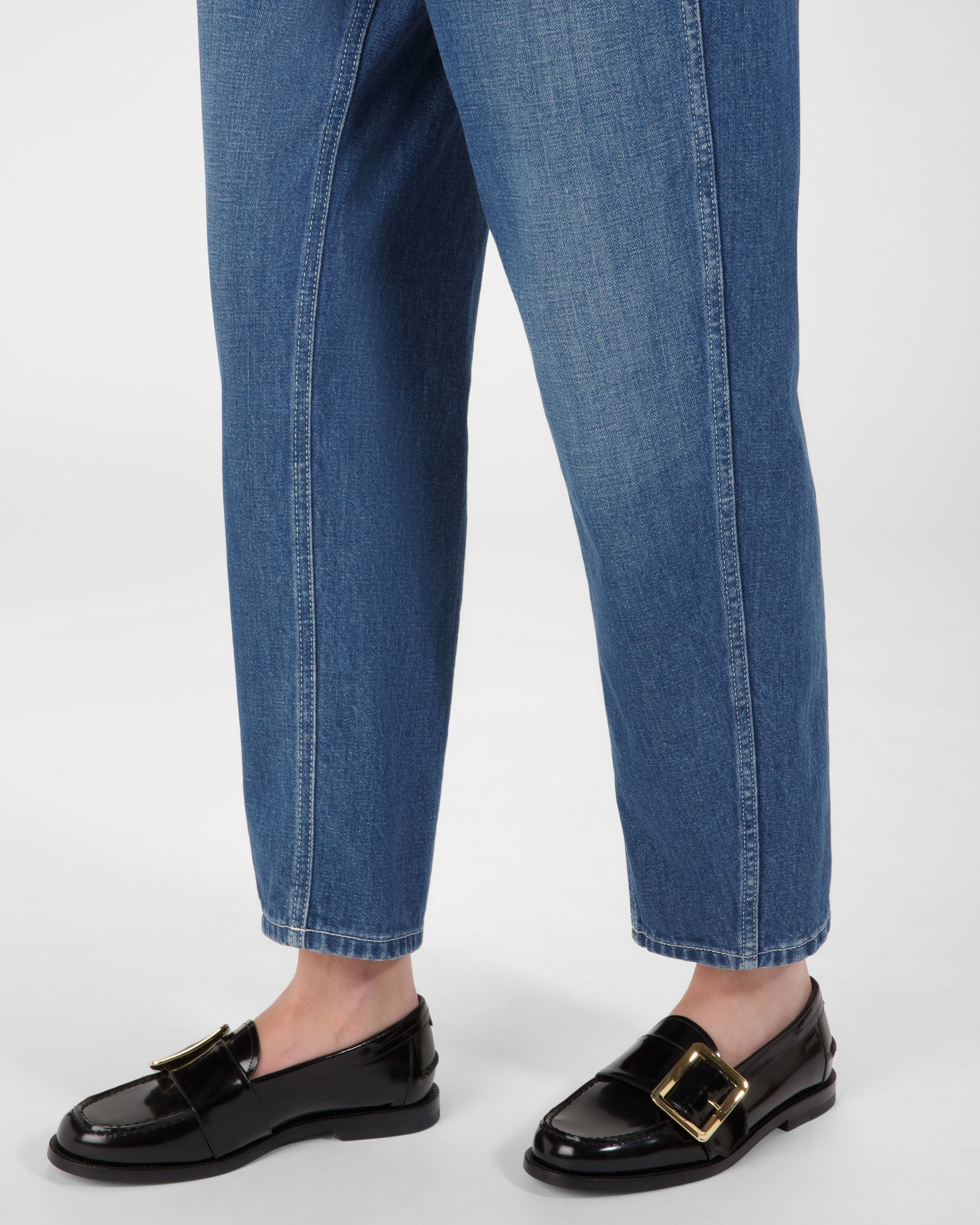 Calya Mokassins Aus Schwarzem Leder - Damen - Bally - 07