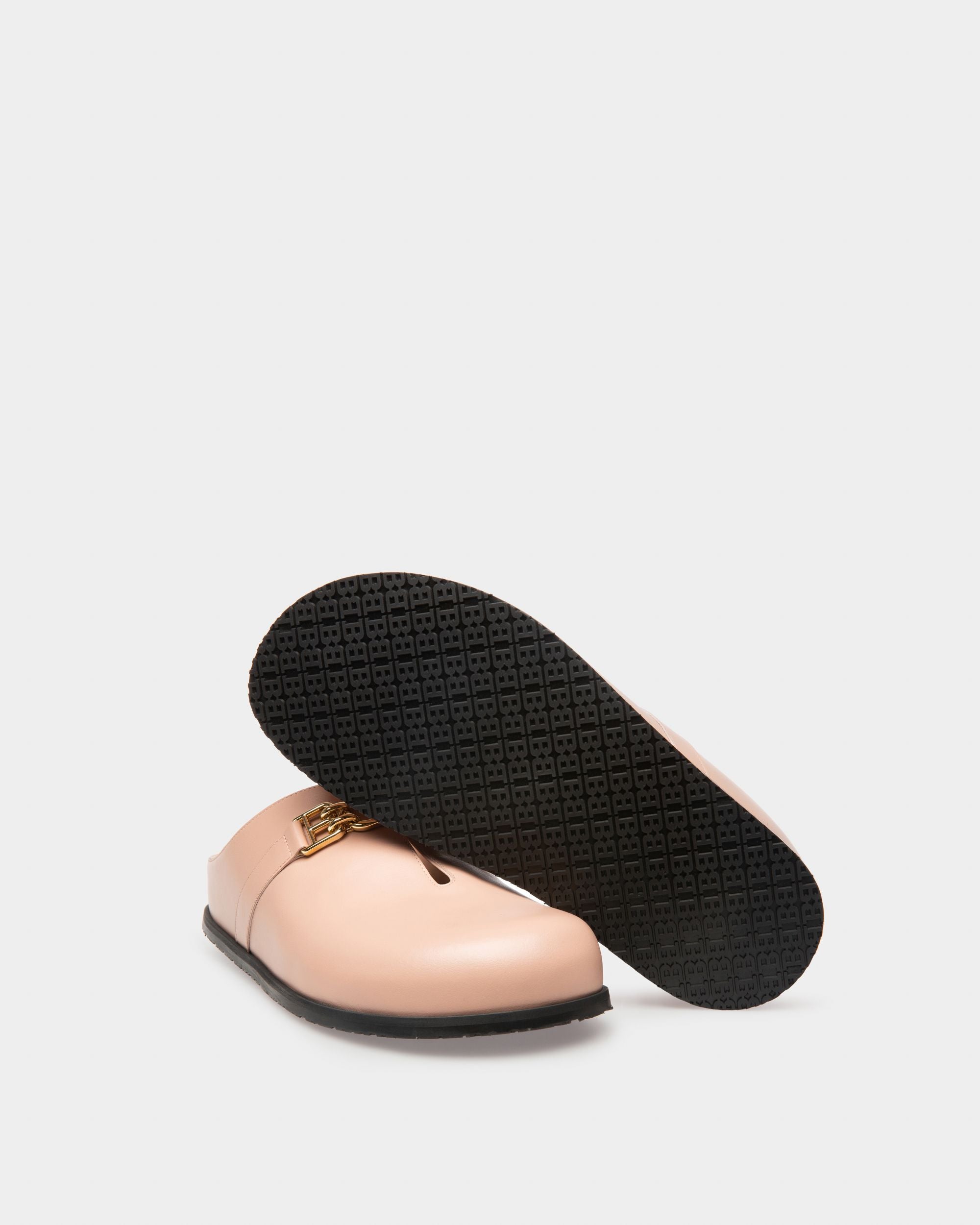 Francine Slipper In Pelle Rosa - Donna - Bally - 05