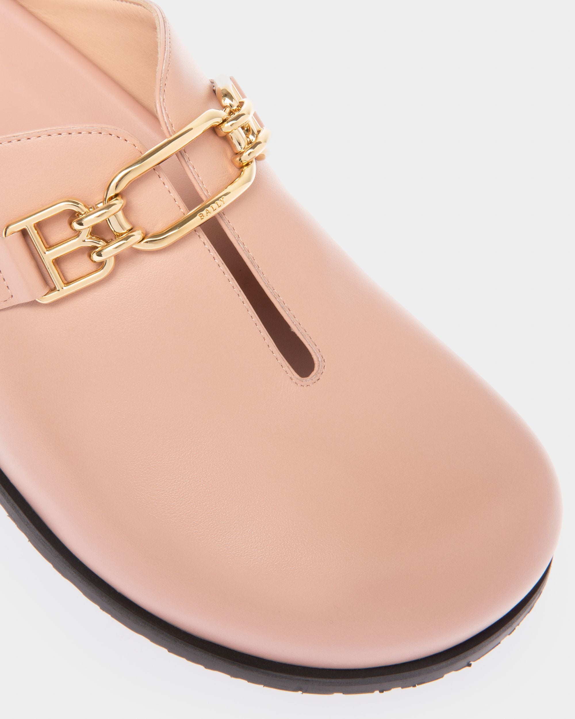 Francine Slipper In Pelle Rosa - Donna - Bally - 06