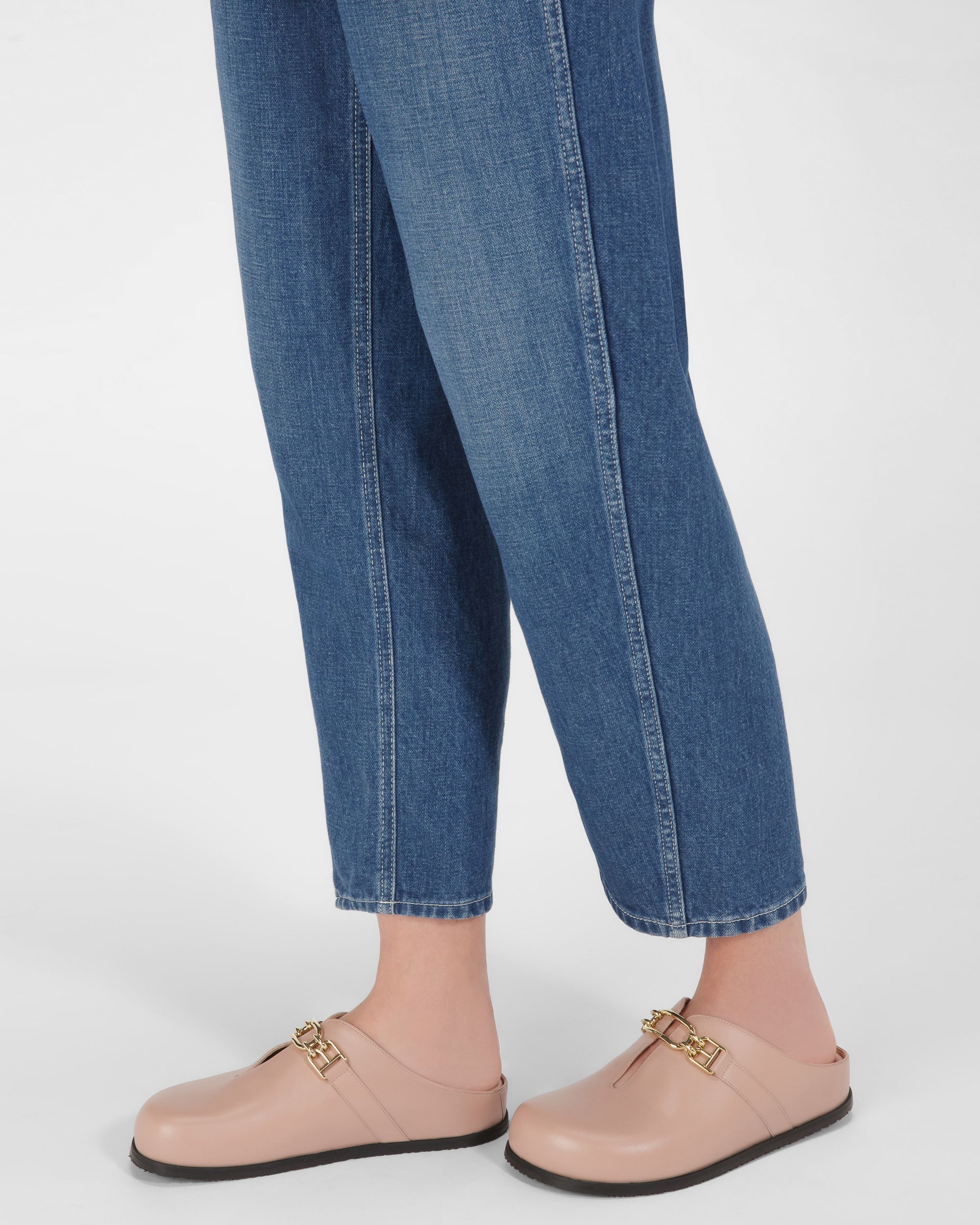 Francine Slipper In Pelle Rosa - Donna - Bally - 07