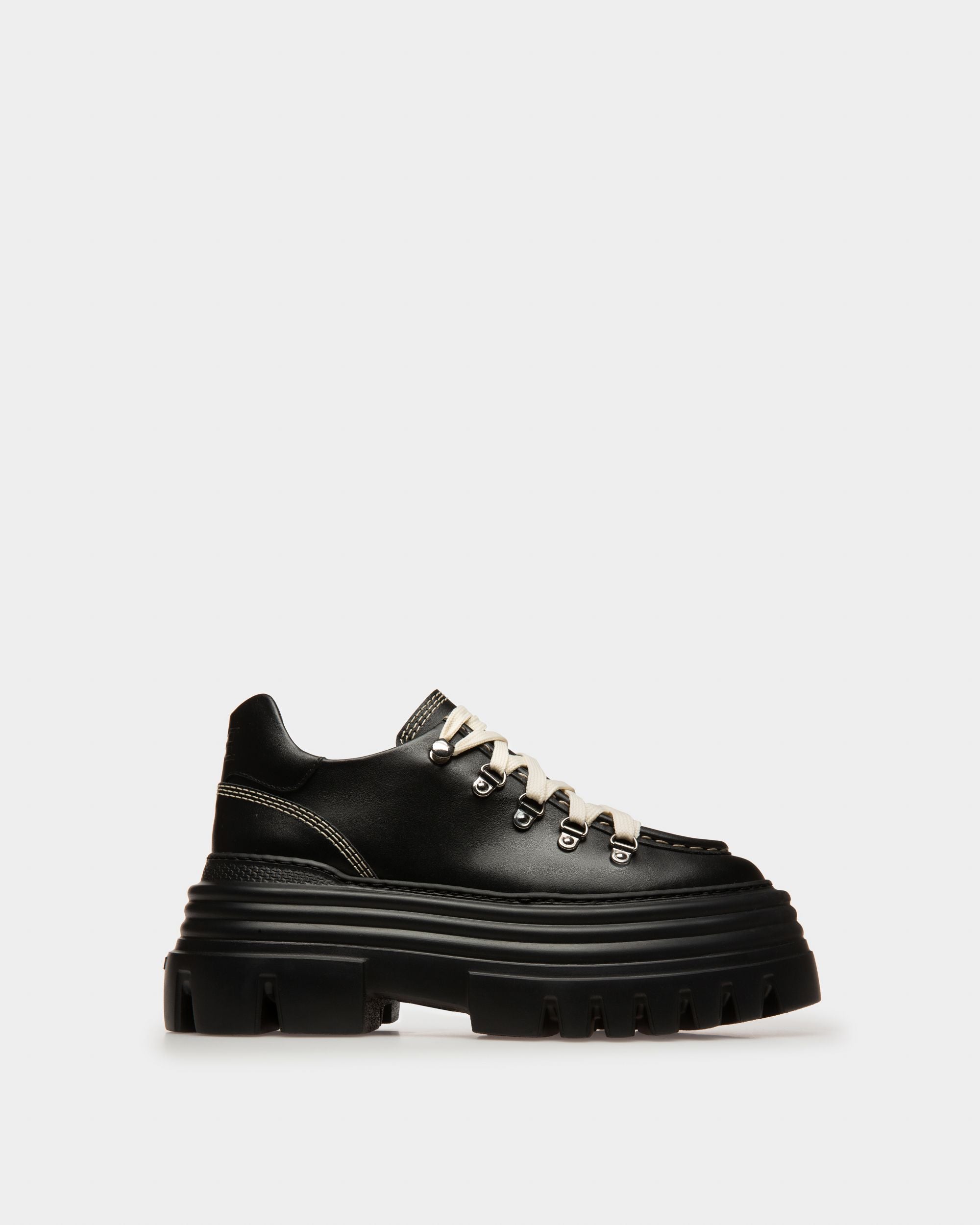 Glody Derby-Schuh Aus Schwarzem Leder - Damen - Bally - 01